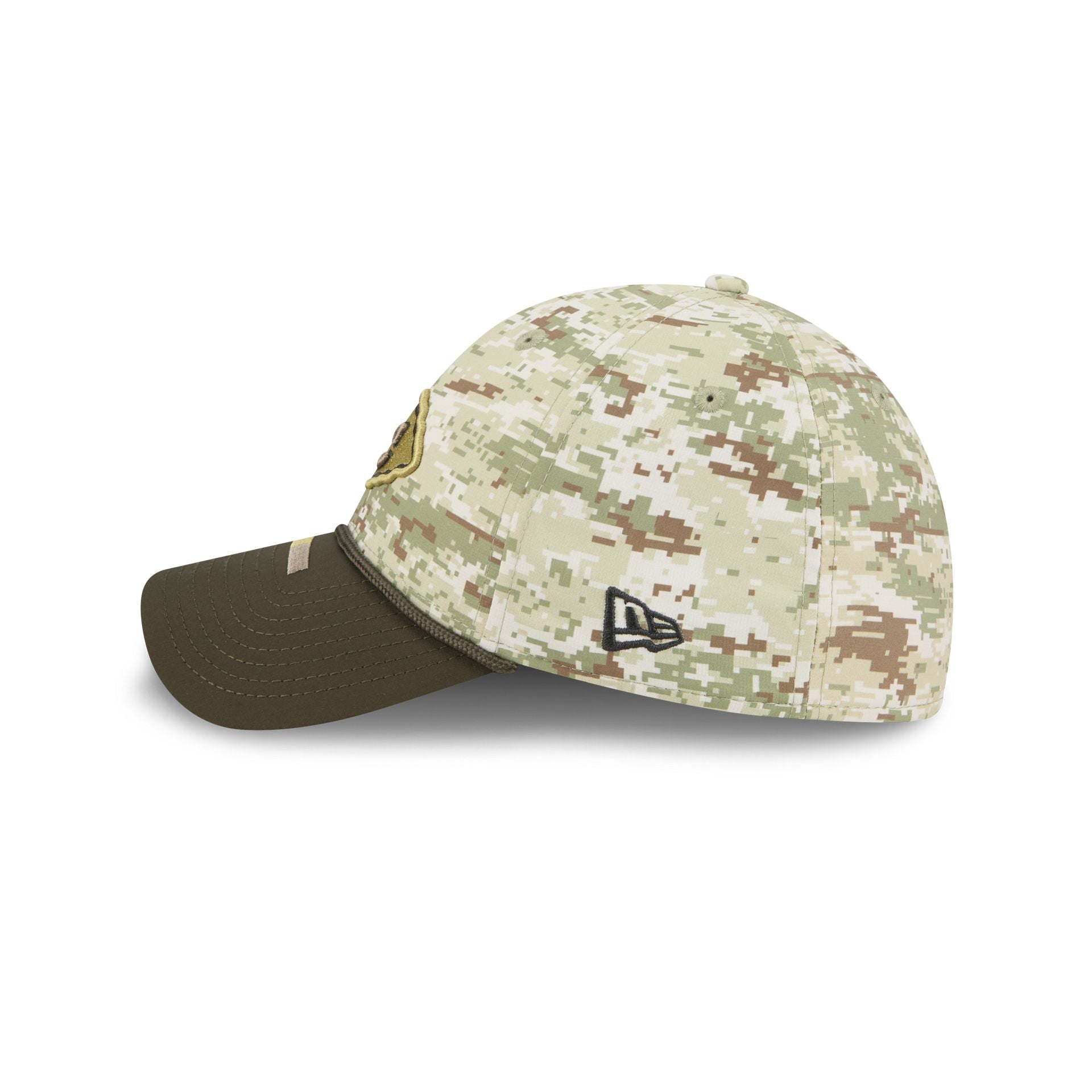 Kansas City Chiefs 2025 Salute to Service Digi Camo 39THIRTY Stretch Fit Hat - Image 5