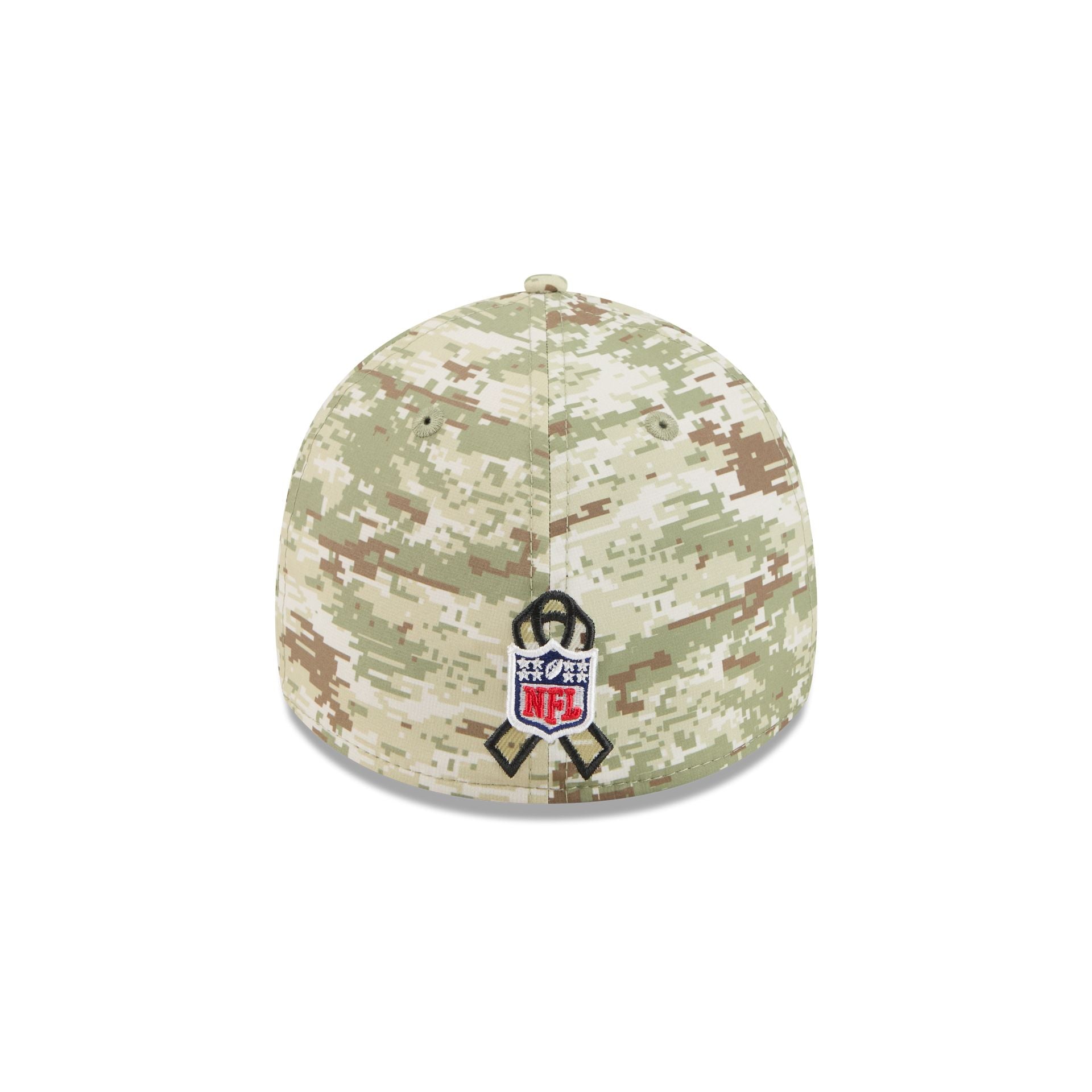 Kansas City Chiefs 2025 Salute to Service Digi Camo 39THIRTY Stretch Fit Hat - Image 6