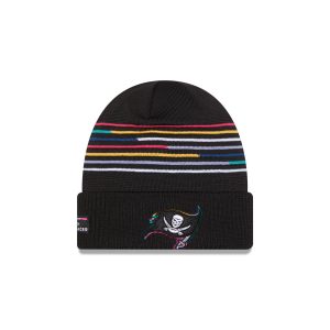 Tampa Bay Buccaneers 2025 Crucial Catch Cuff Knit Hat