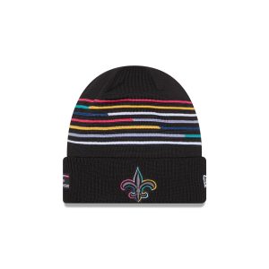 New Orleans Saints 2025 Crucial Catch Cuff Knit Hat
