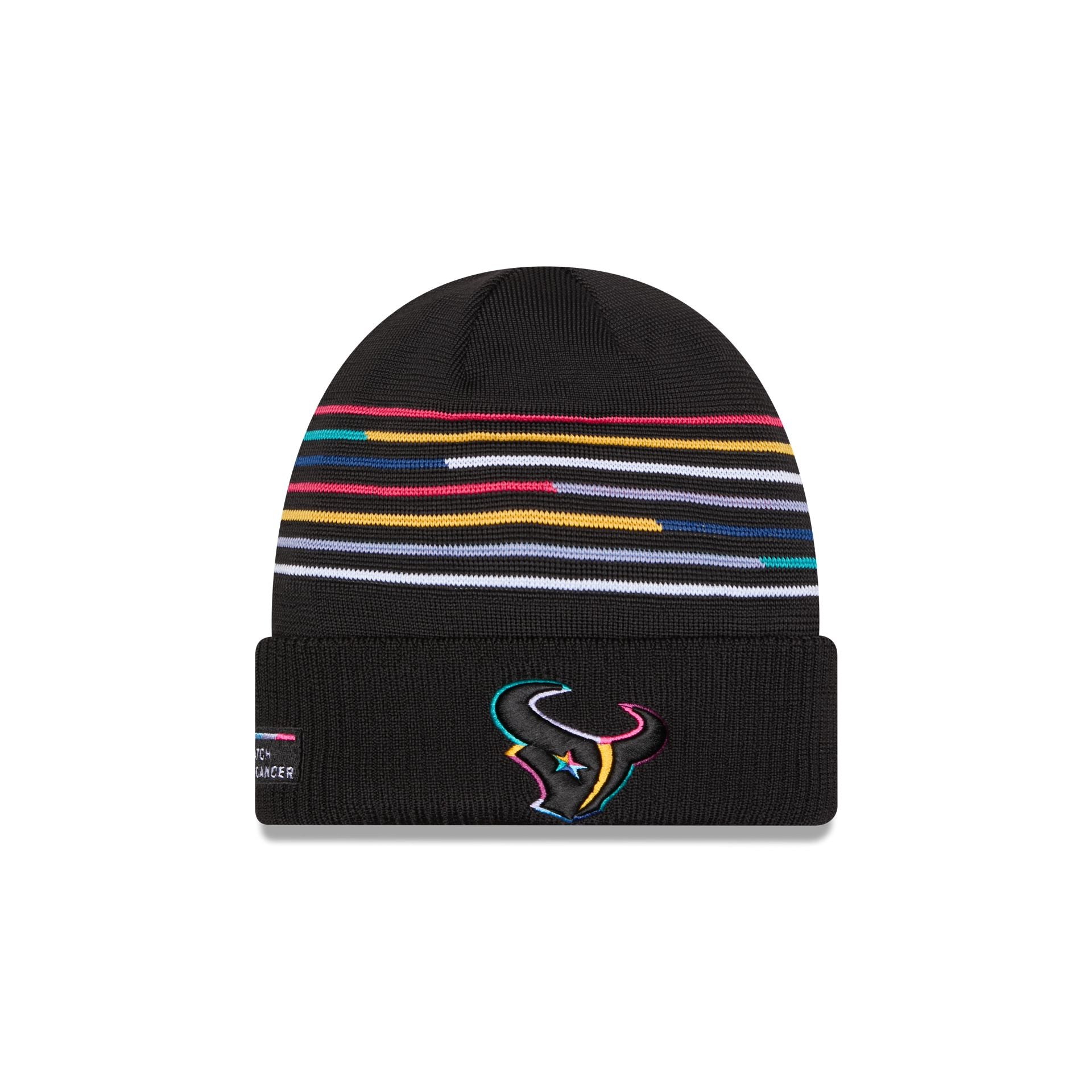 Houston Texans 2025 Crucial Catch Cuff Knit Hat