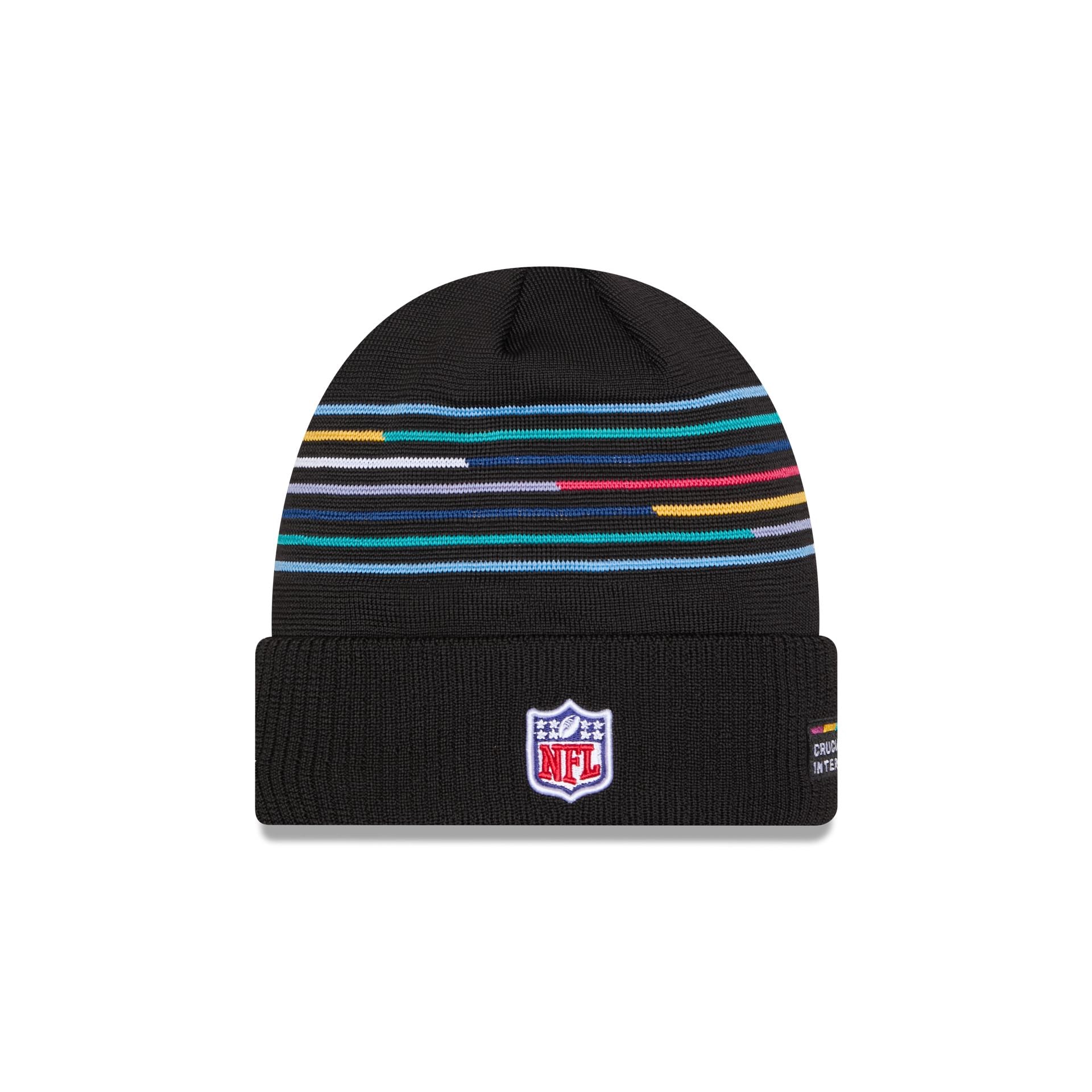 Los Angeles Chargers 2025 Crucial Catch Cuff Knit Hat - Image 4