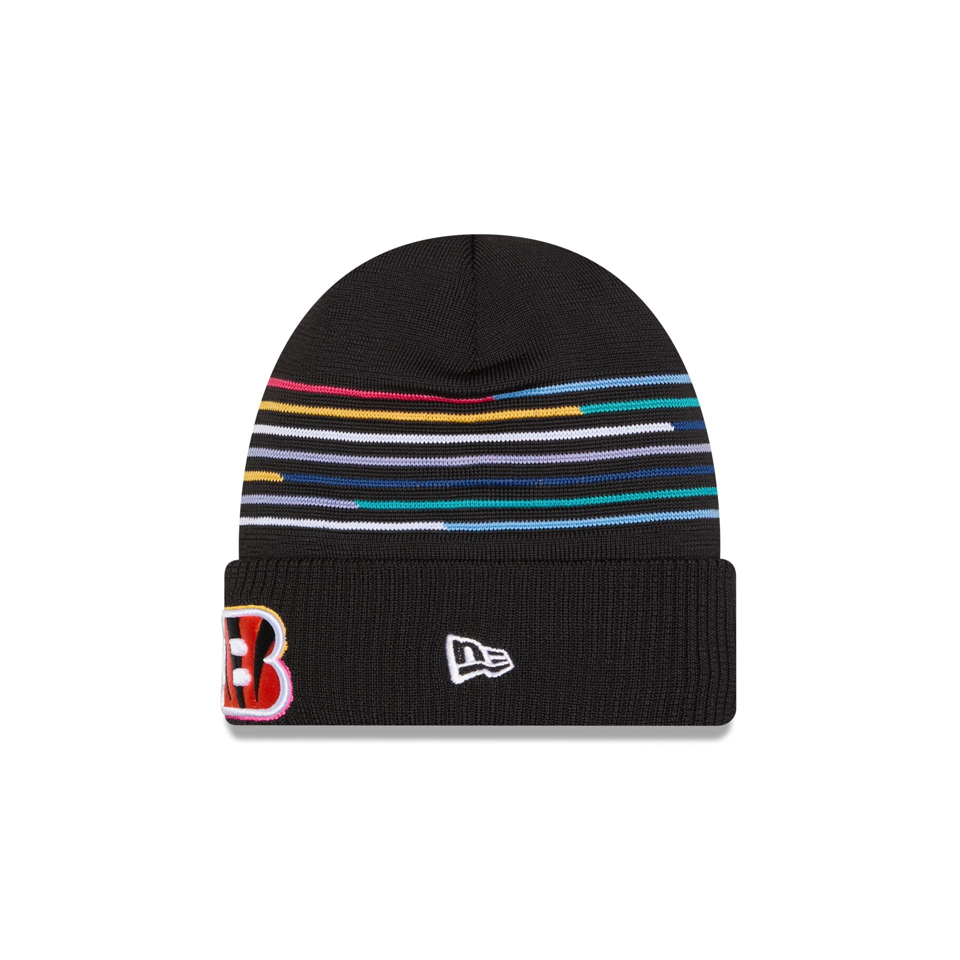Cincinnati Bengals 2025 Crucial Catch Cuff Knit Hat - Image 3