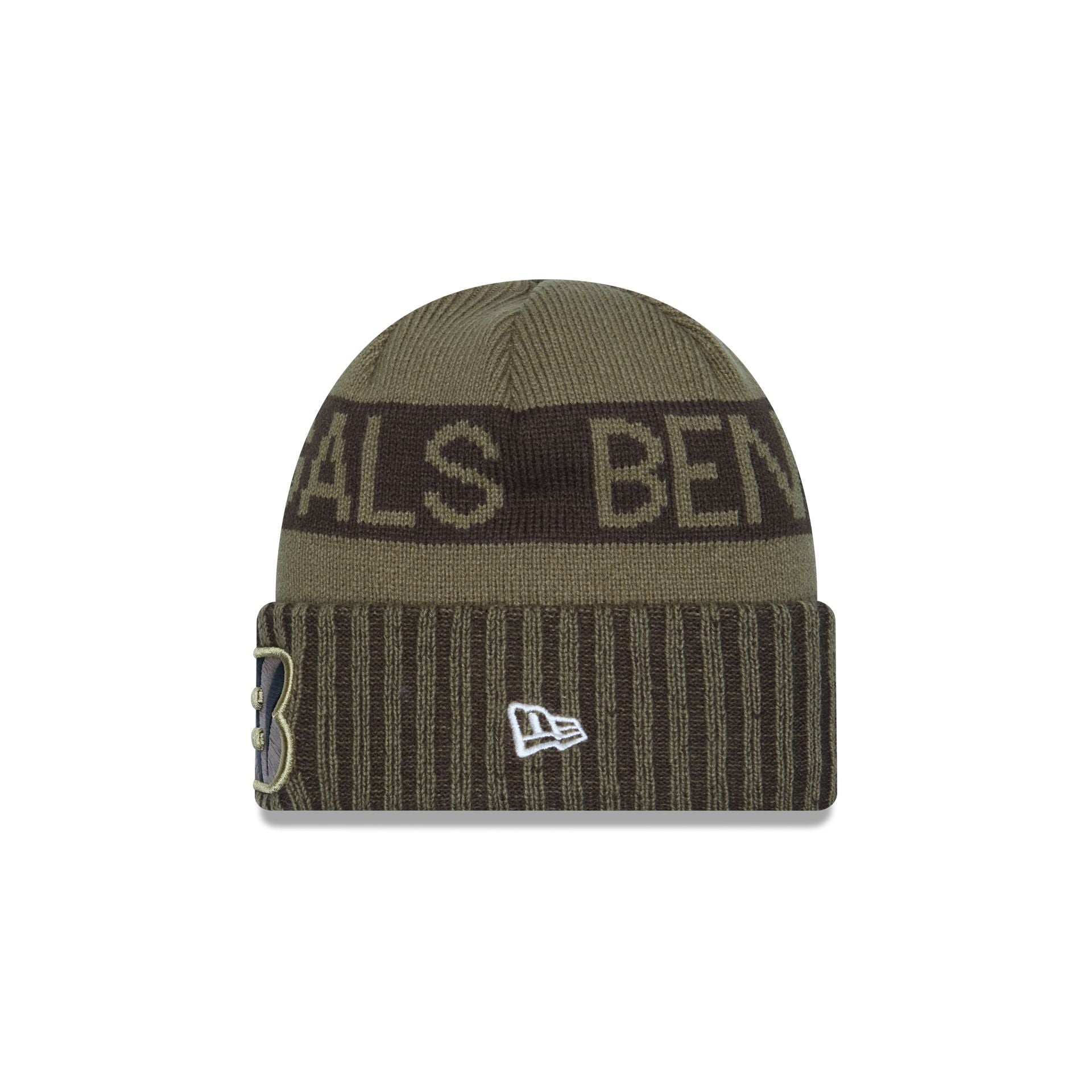 Cincinnati Bengals 2025 Salute to Service Cuff Knit Hat - Image 3