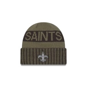 New Orleans Saints 2025 Salute to Service Cuff Knit Hat