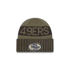 San Francisco 49ers 2025 Salute to Service Cuff Knit Hat