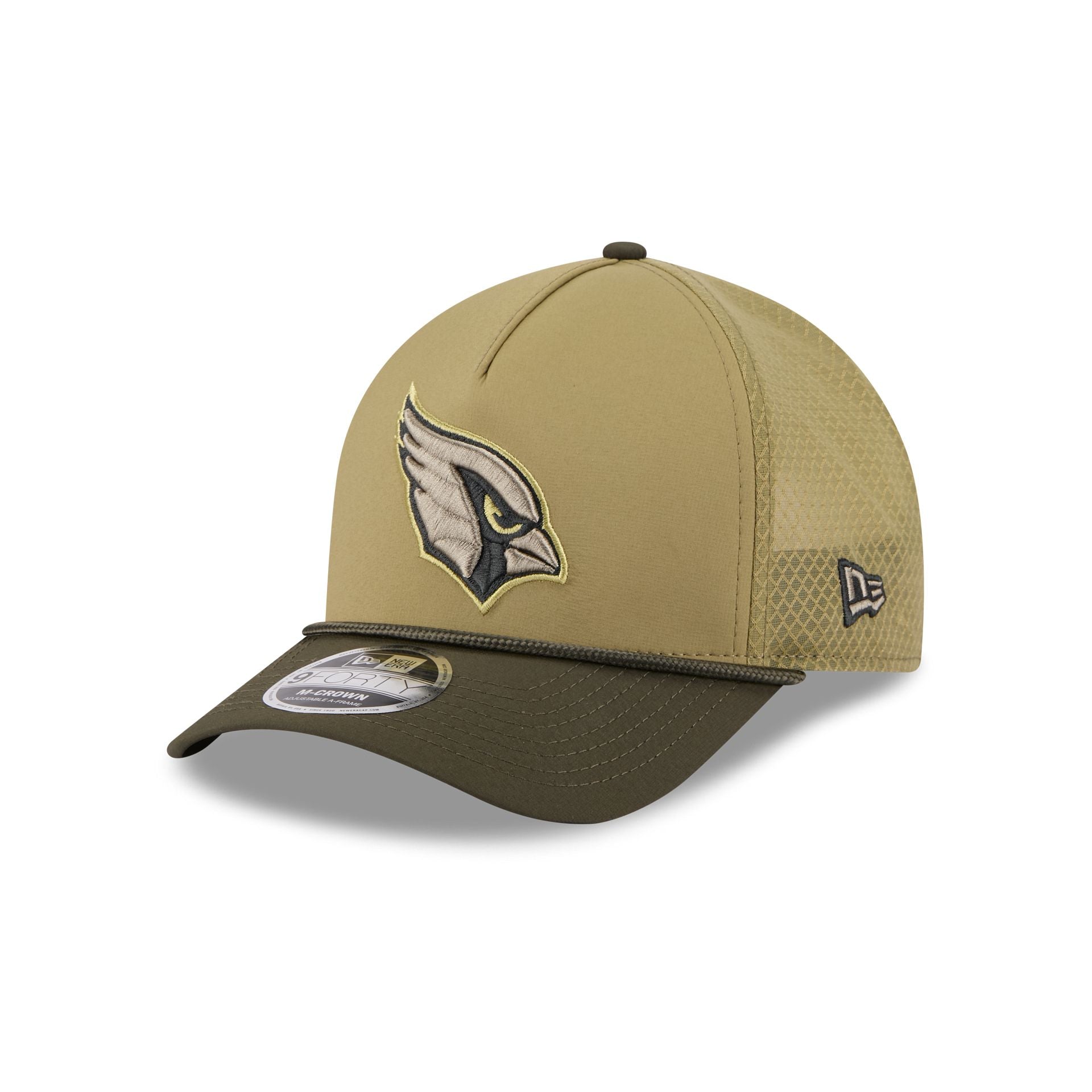 Arizona Cardinals 2025 Salute to Service 9FORTY M-Crown A-Frame Trucker Hat - Image 3