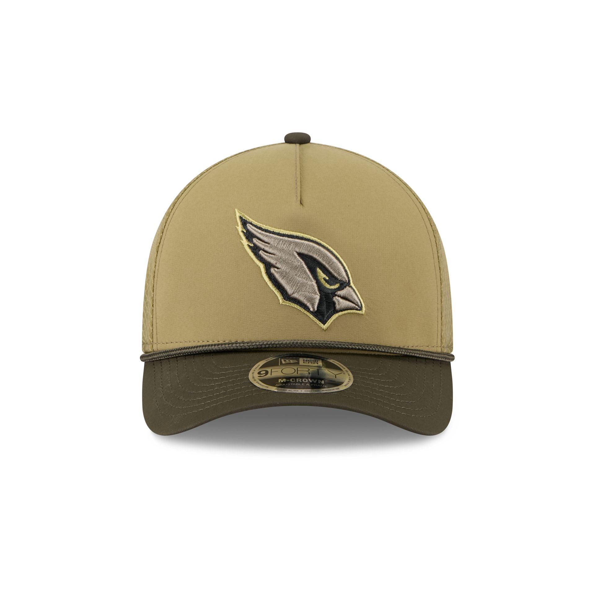 Arizona Cardinals 2025 Salute to Service 9FORTY M-Crown A-Frame Trucker Hat - Image 2