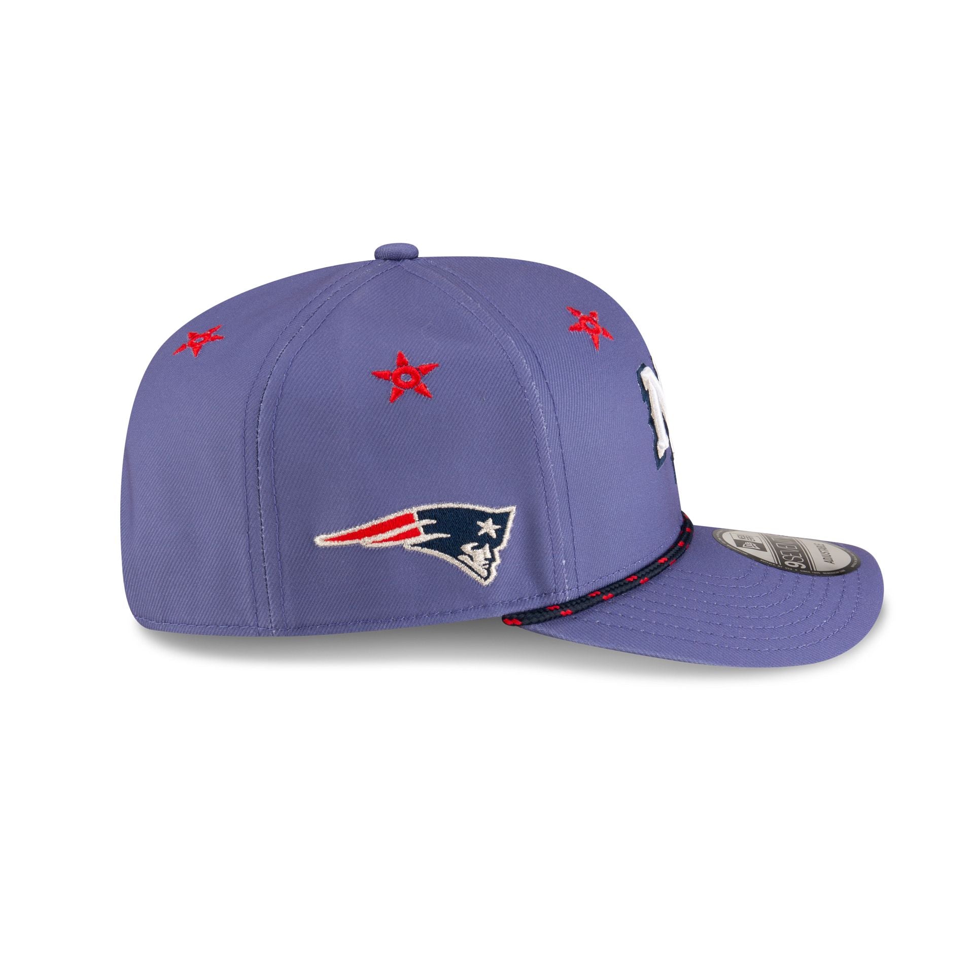 New England Patriots 2025 NFL Rivalries 9SEVENTY Stretch-Snap Hat - Image 4