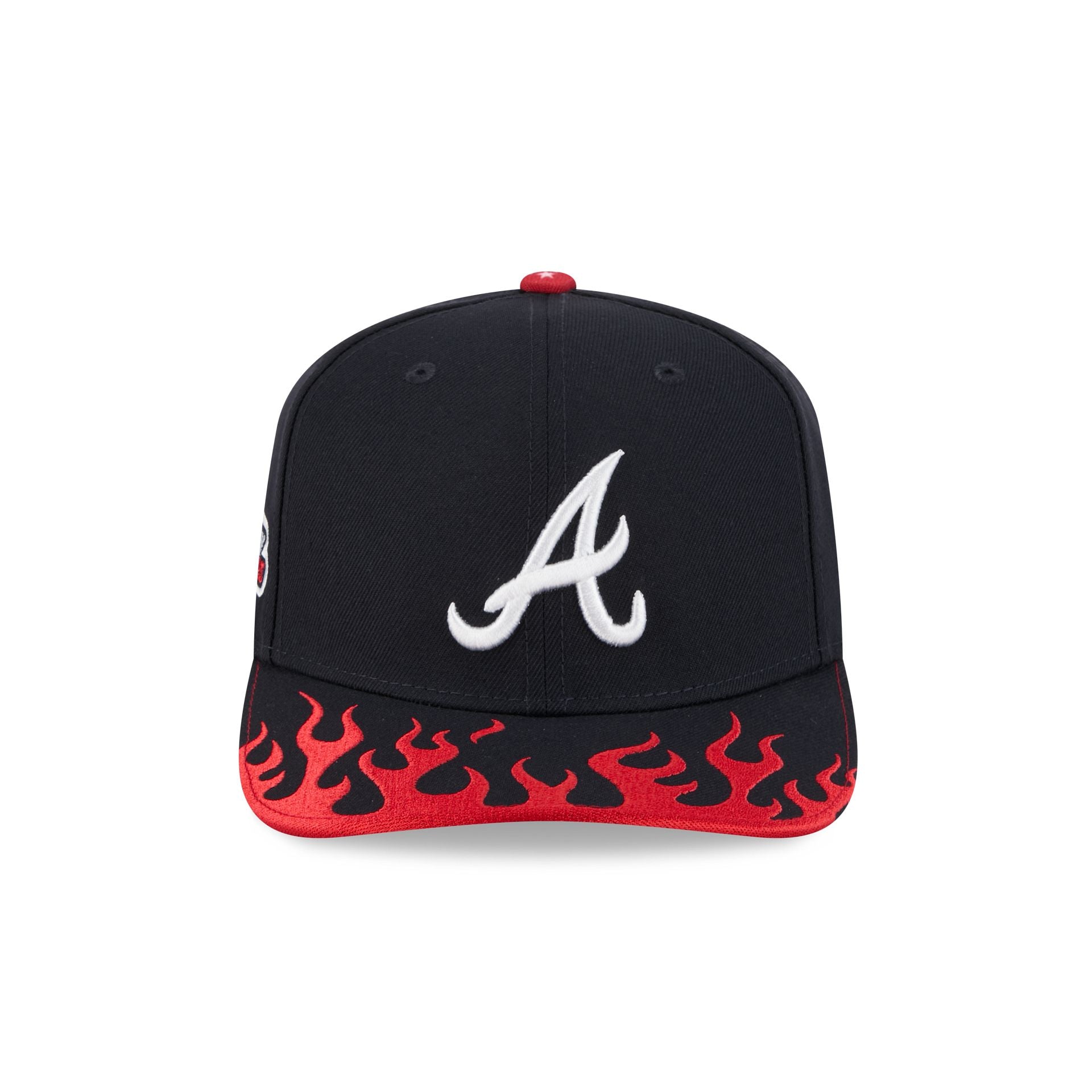 Atlanta Braves Speedway Classic 9SEVENTY Stretch-Snap Hat - Image 2