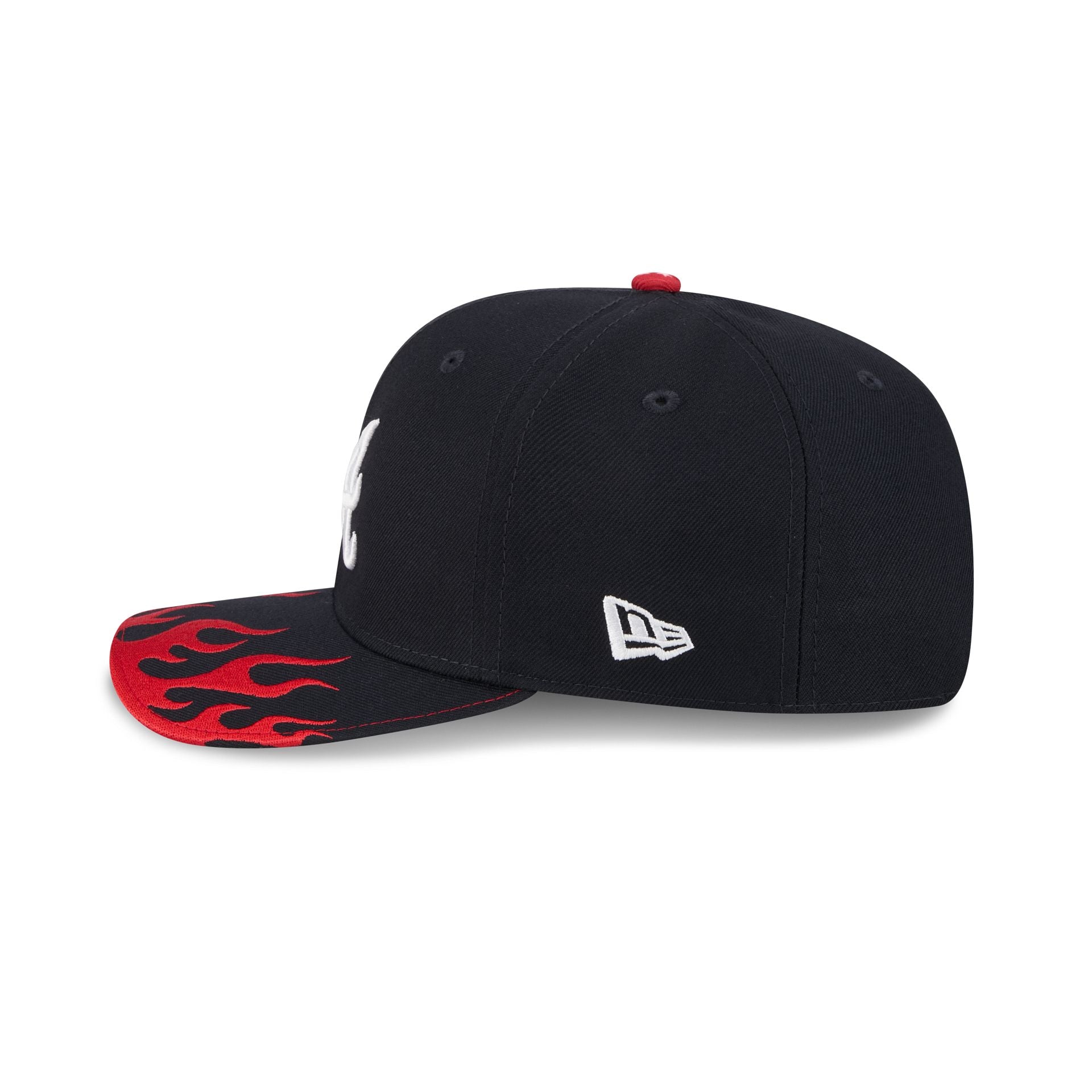 Atlanta Braves Speedway Classic 9SEVENTY Stretch-Snap Hat - Image 5