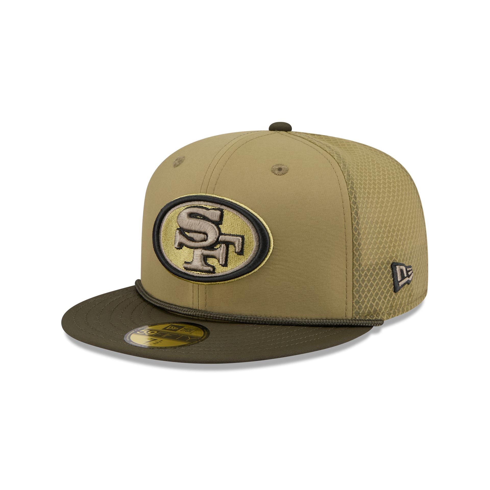 San Francisco 49ers 2025 Salute to Service 59FIFTY Fitted Hat - Image 3