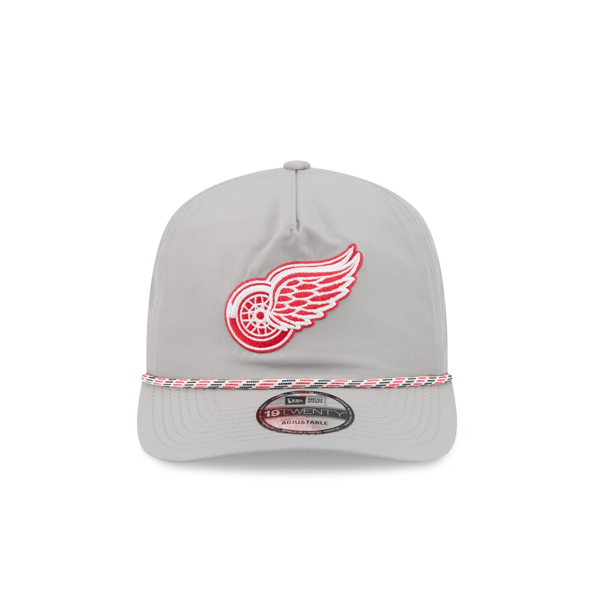Detroit Red Wings Gray 19TWENTY Snapback Hat - Image 2