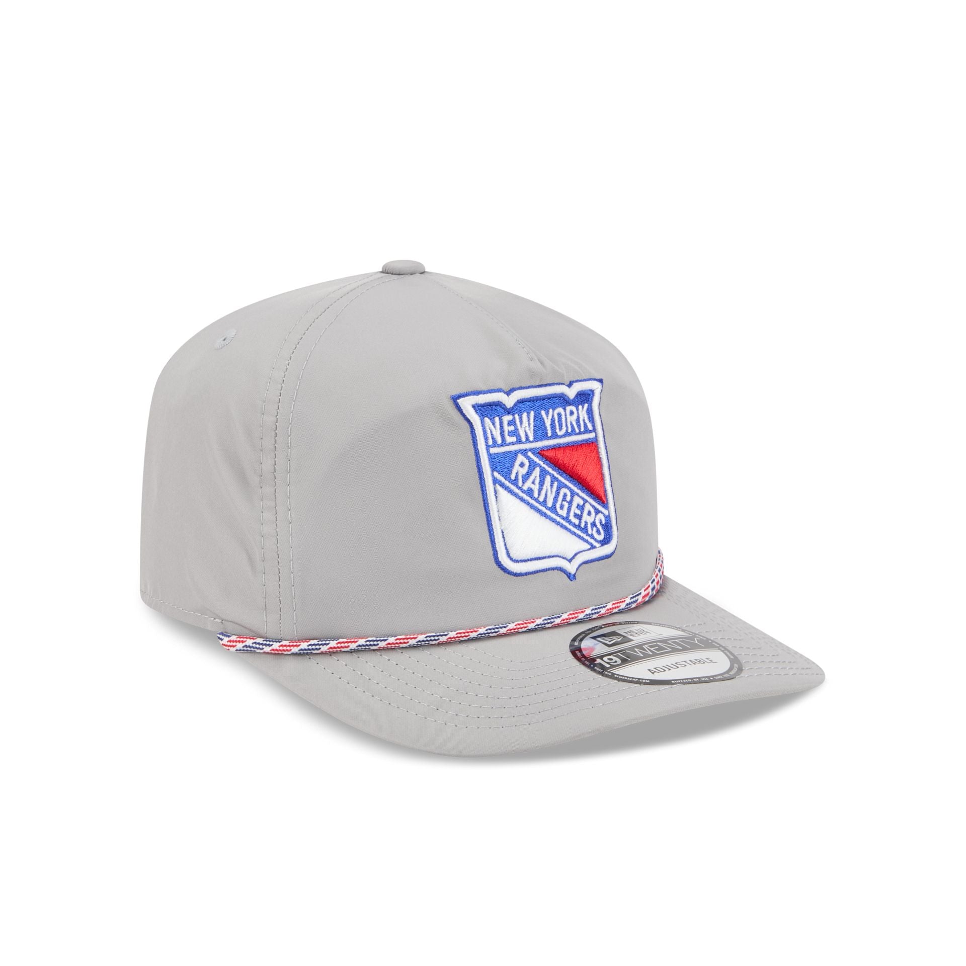 New York Rangers Gray 19TWENTY Snapback Hat - Image 3