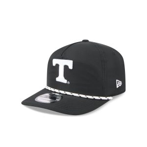 Tennessee Volunteers Black and White Rope 19TWENTY Snapback Hat
