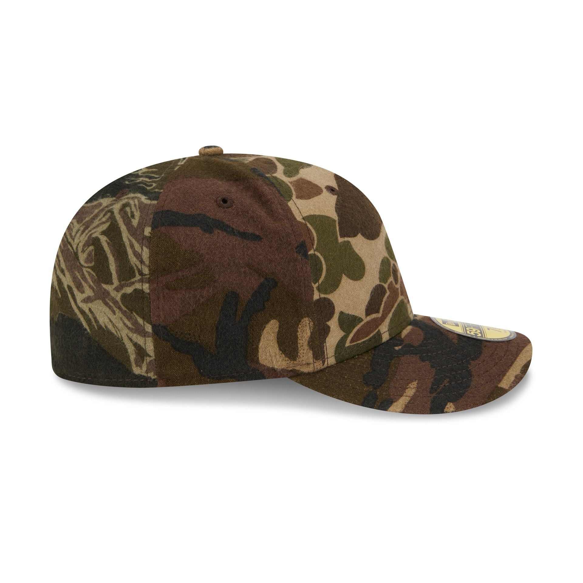 New Era Cap Three Looms Wool Woodland Camo 59FIFTY Fitted Hat - Image 5