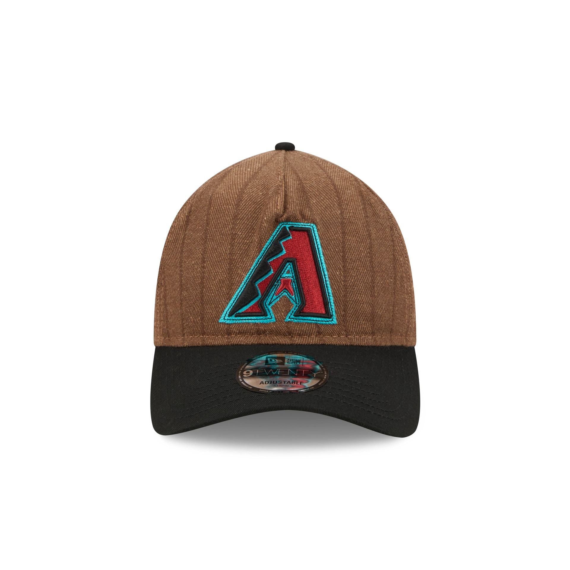 Arizona Diamondbacks Three Looms Wool Pinstripe 9TWENTY A-Frame Adjustable Hat - Image 2