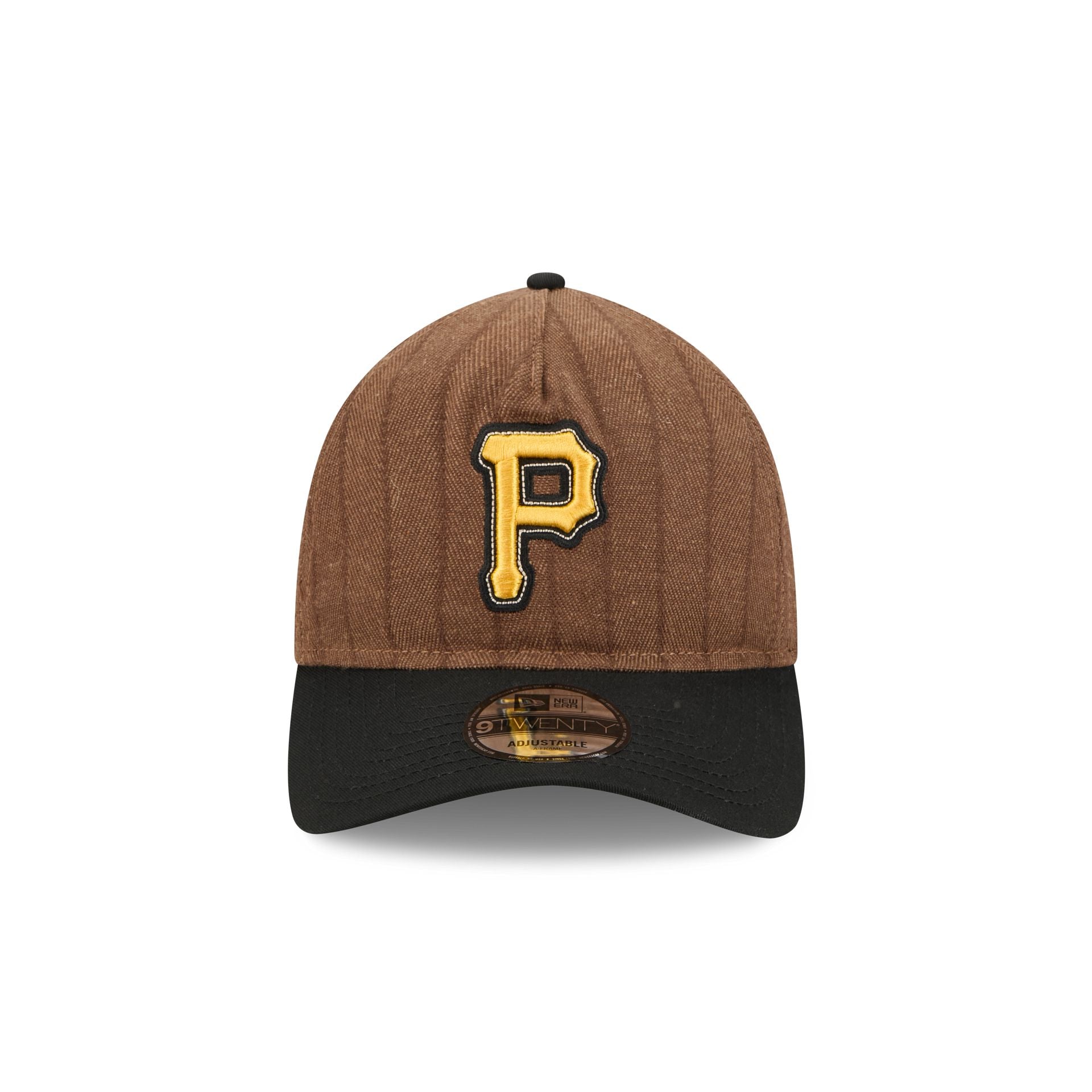 Pittsburgh Pirates Three Looms Wool Pinstripe 9TWENTY A-Frame Adjustable Hat - Image 2