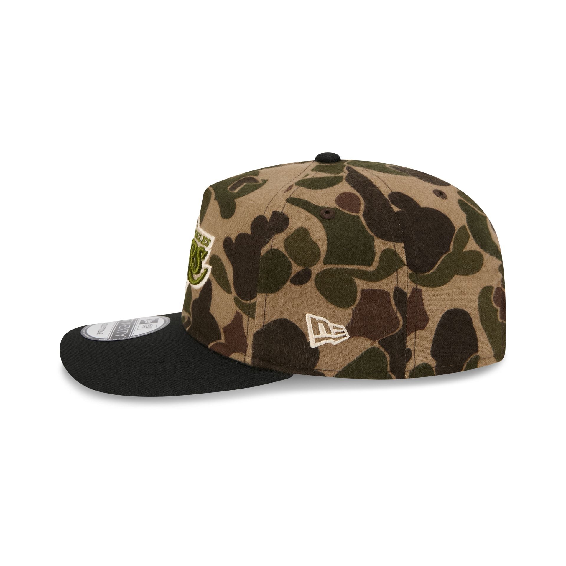 Los Angeles Lakers Three Looms Wool Duck Camo 19TWENTY Adjustable Hat - Image 4