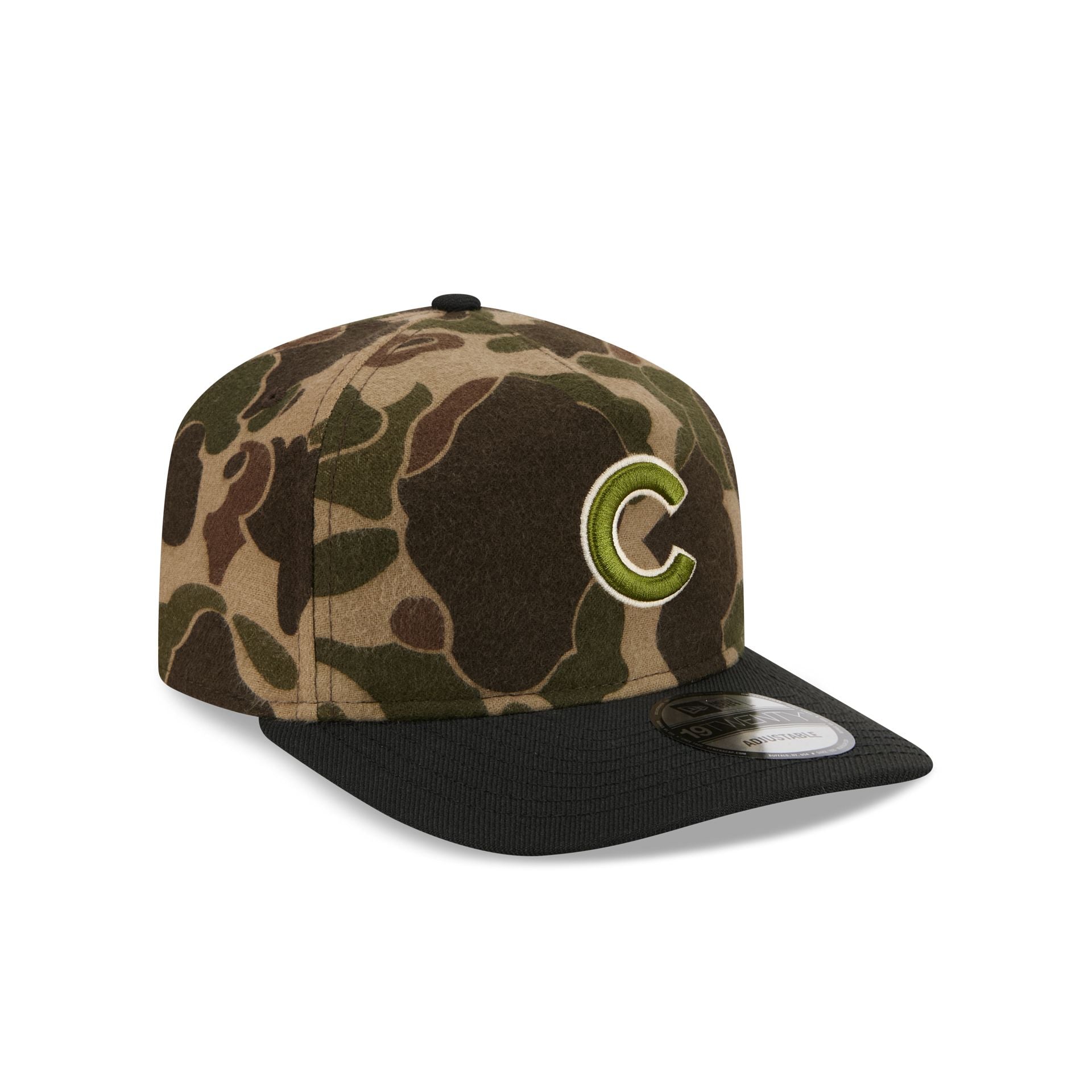 Chicago Cubs Three Looms Wool Duck Camo 19TWENTY Adjustable Hat - Image 3
