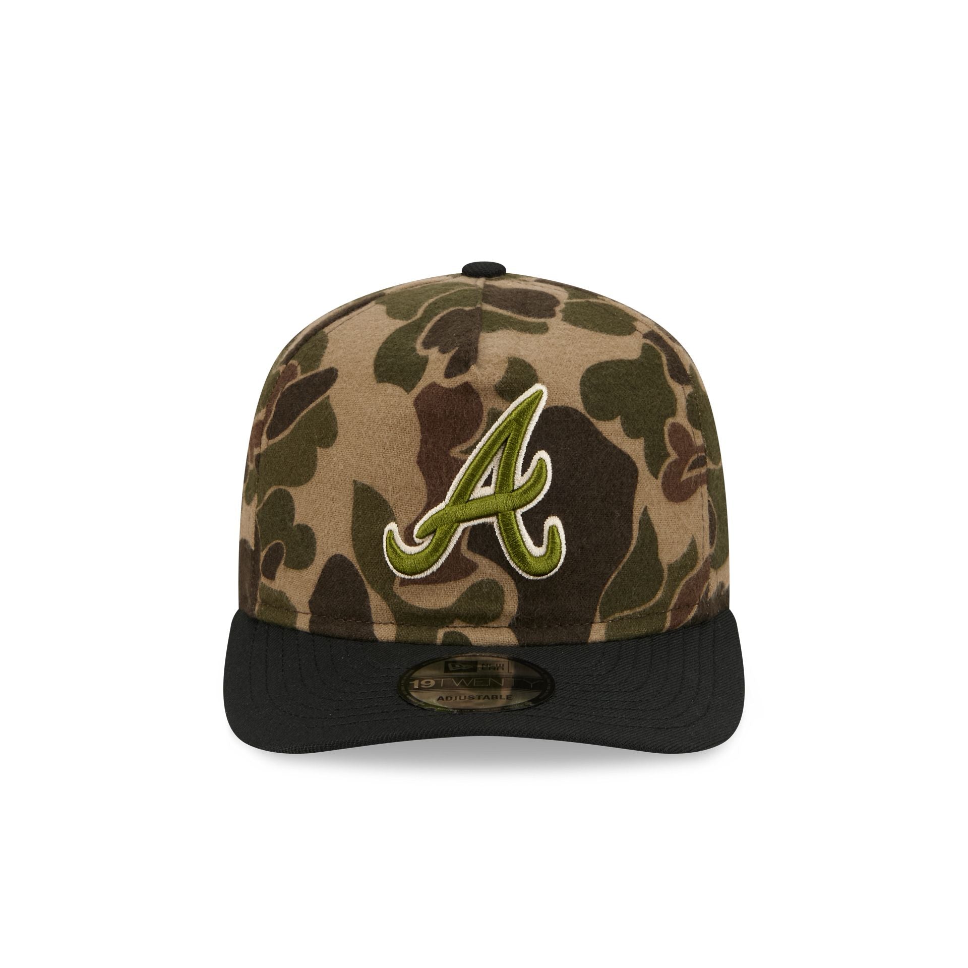 Atlanta Braves Three Looms Wool Duck Camo 19TWENTY Adjustable Hat - Image 2