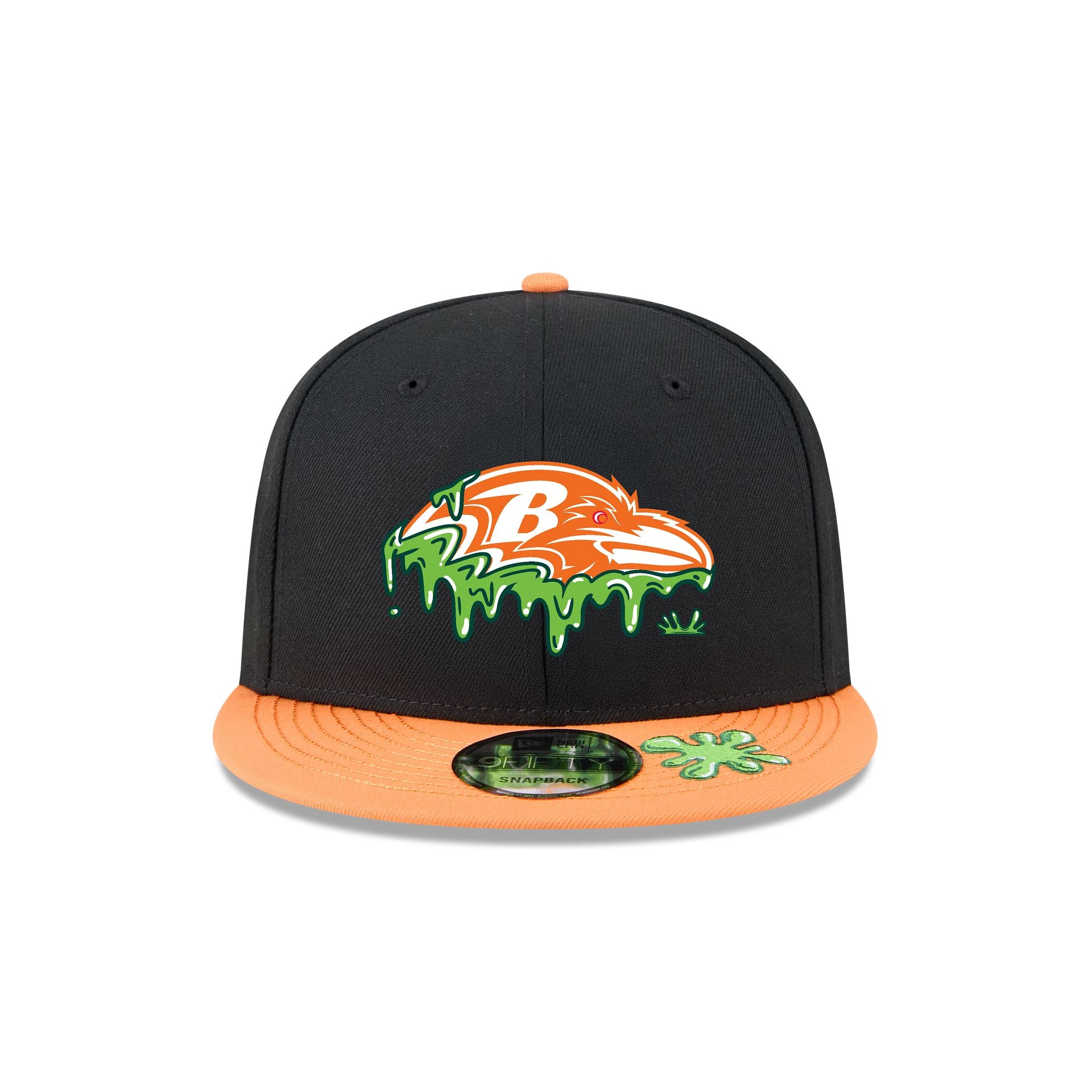 Nickelodeon Slime x Baltimore Ravens 9FIFTY Snapback Hat - Image 2