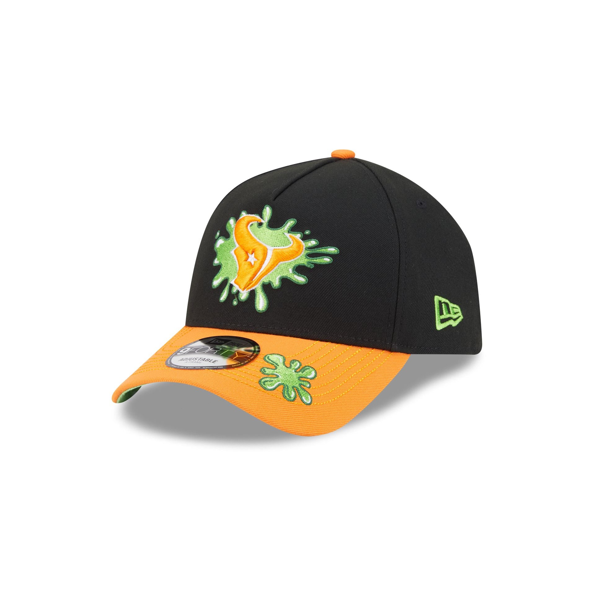 Nickelodeon Slime x Houston Texans 9FORTY A-Frame Snapback Hat