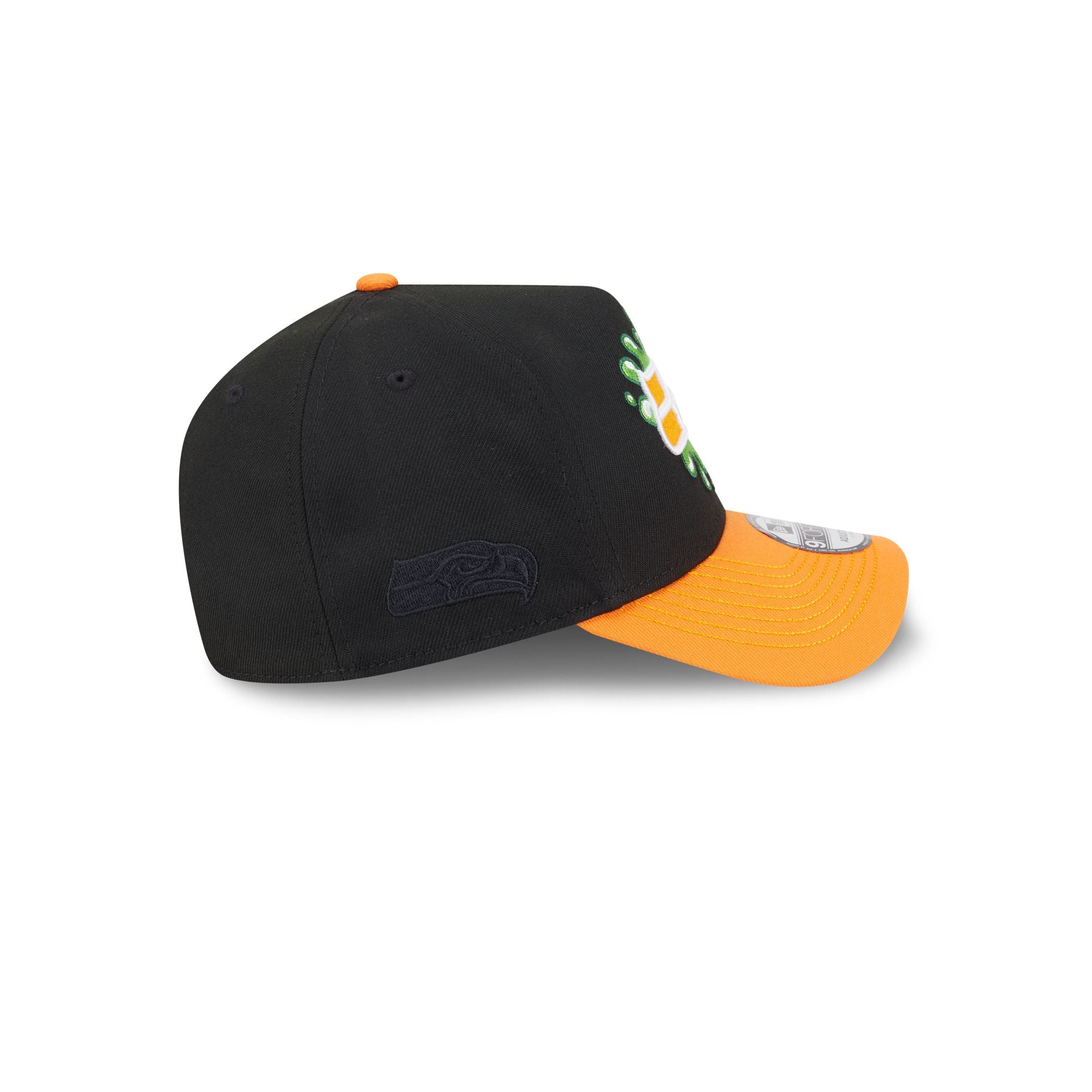 Nickelodeon Slime x Seattle Seahawks 9FORTY A-Frame Snapback Hat - Image 5