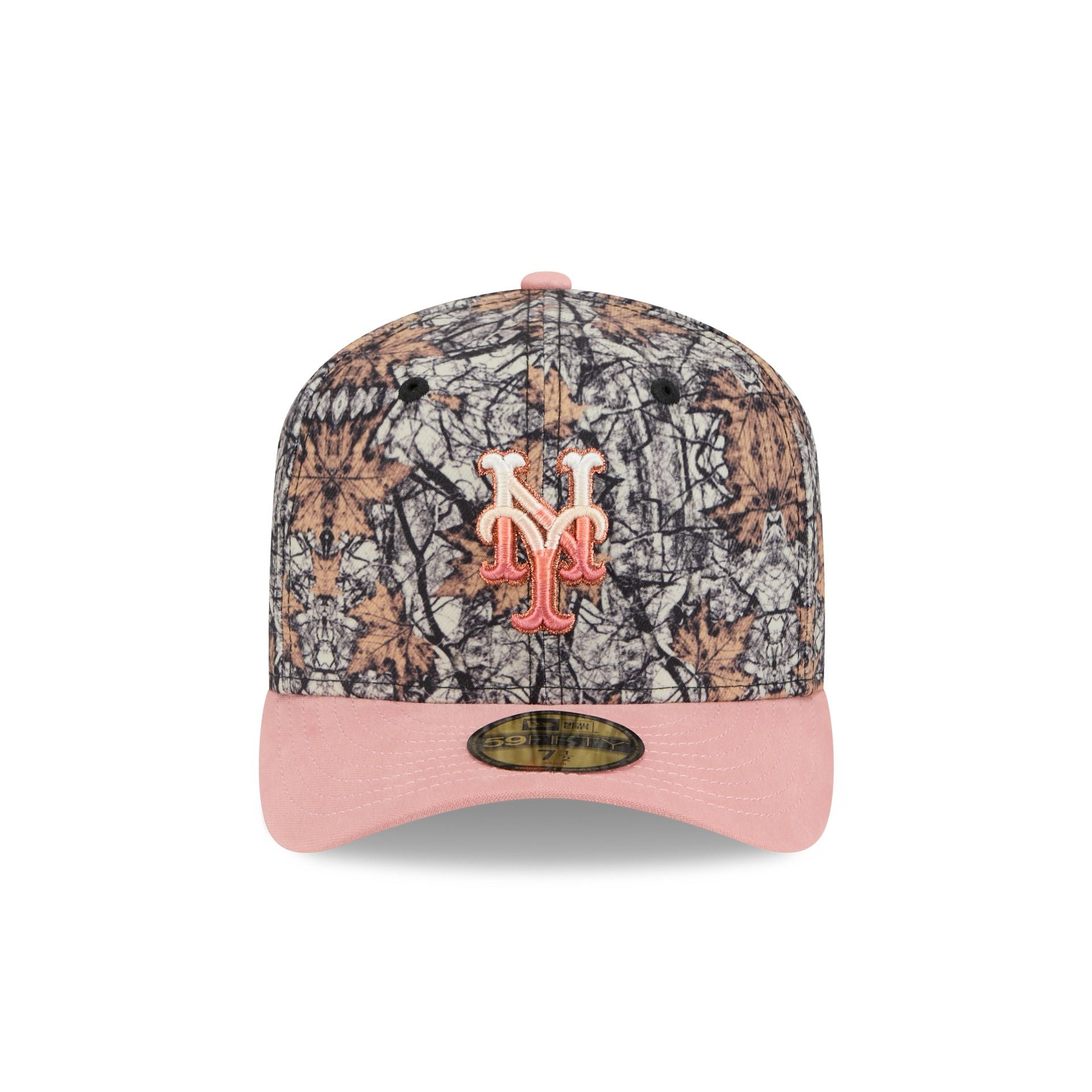 Just Caps Gradient Camo New York Mets 59FIFTY Fitted Hat - Image 2