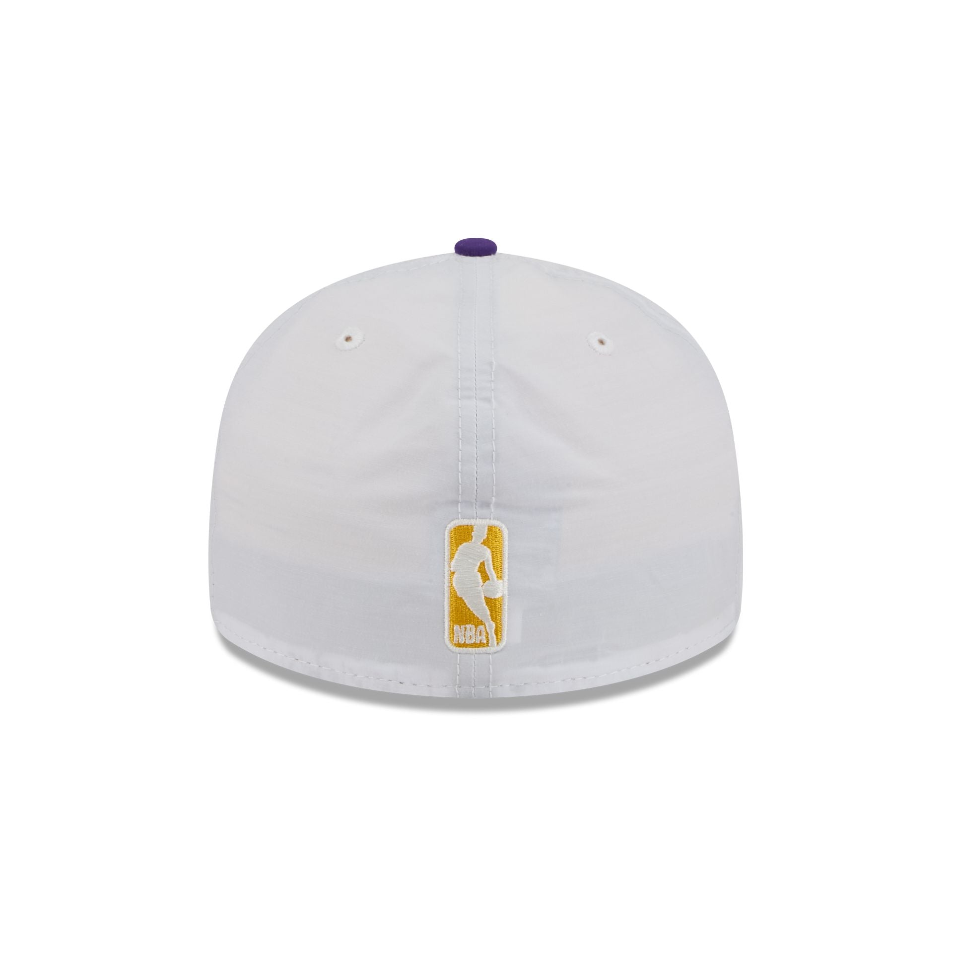 Los Angeles Lakers Champions White Retro Crown 59FIFTY Fitted Hat - Image 6