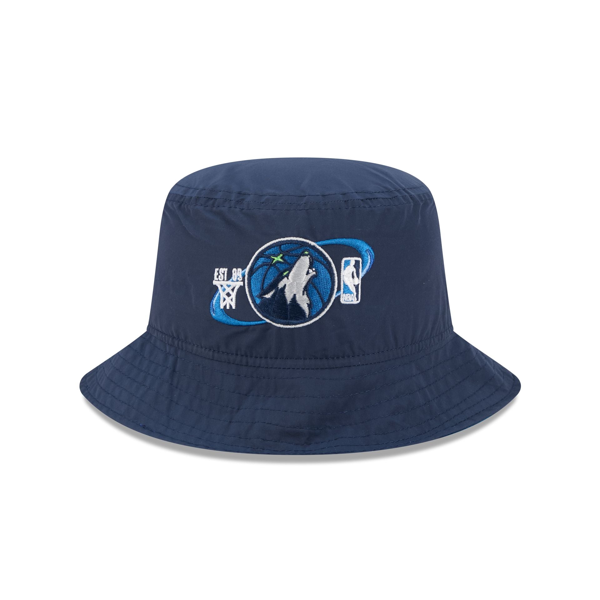 Minnesota Timberwolves Nylon Logo Bucket Hat - Image 2