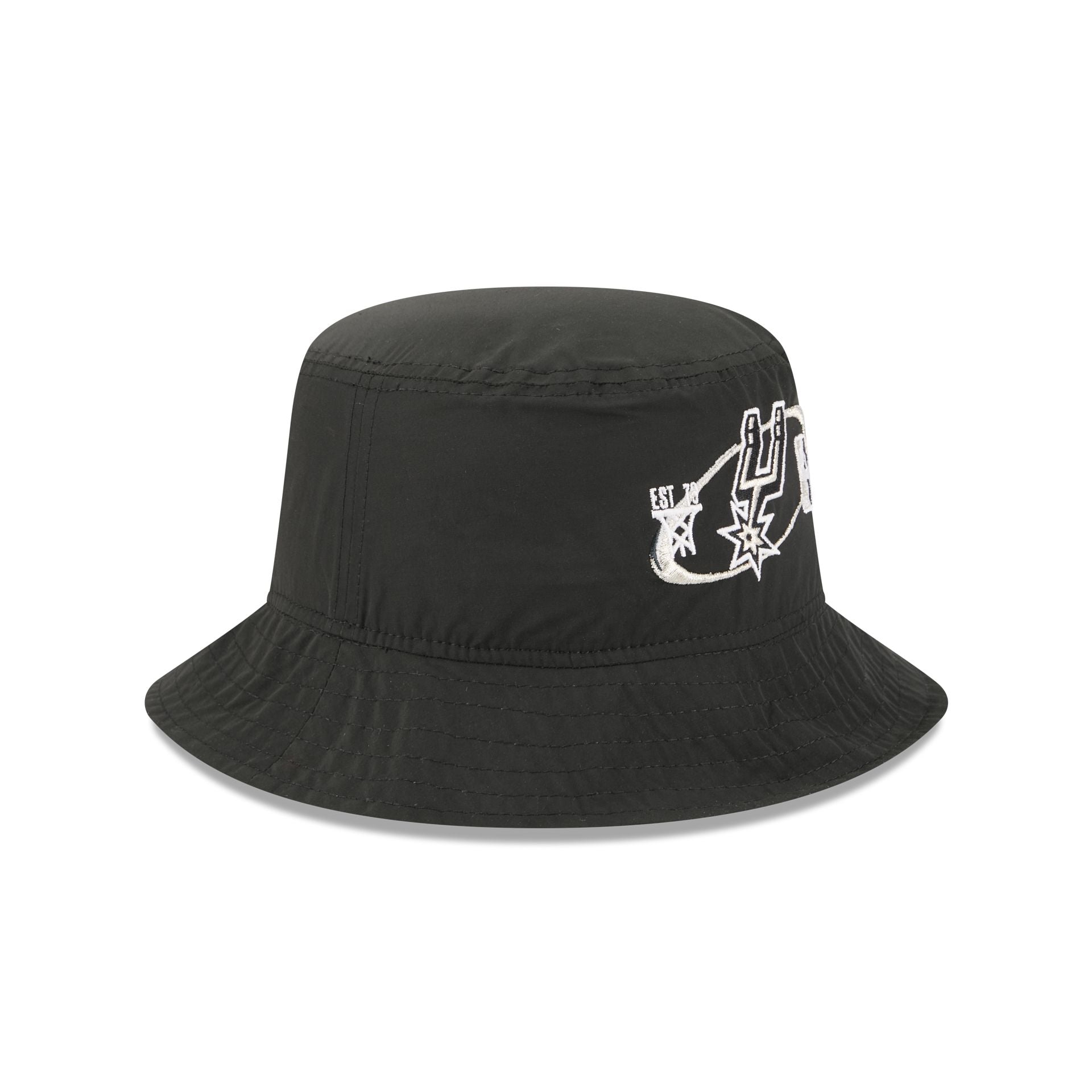 San Antonio Spurs Nylon Logo Bucket Hat - Image 3