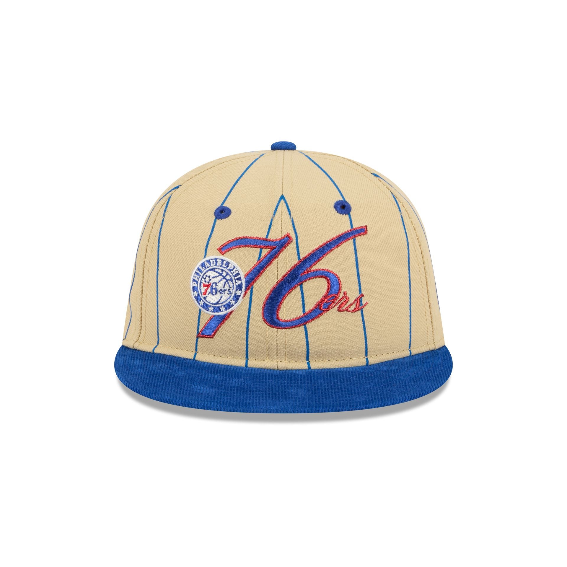 Philadelphia 76ers Pinstripe Script Retro Crown 9FIFTY Adjustable Hat - Image 2