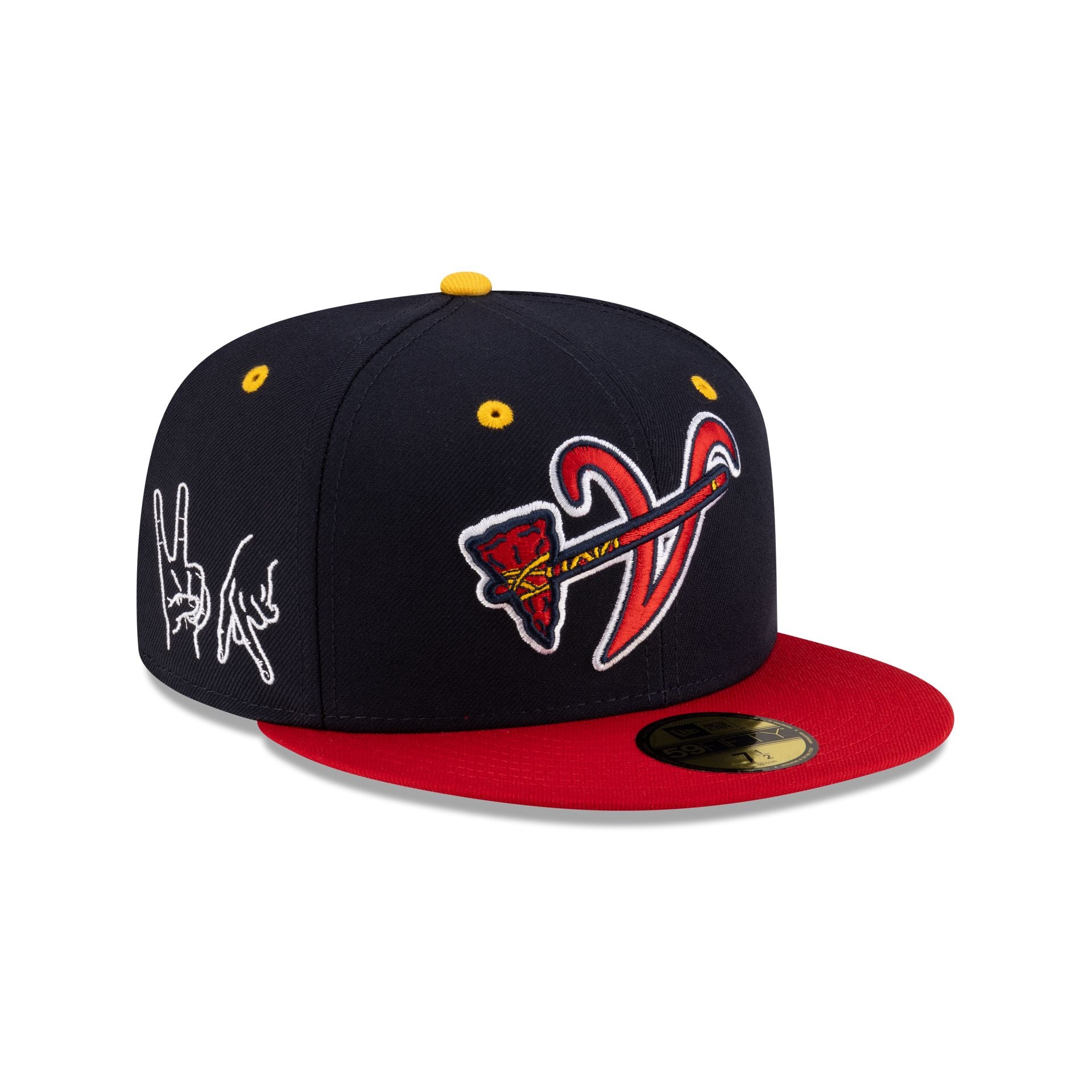 Usher x Atlanta Braves 59FIFTY Fitted Hat