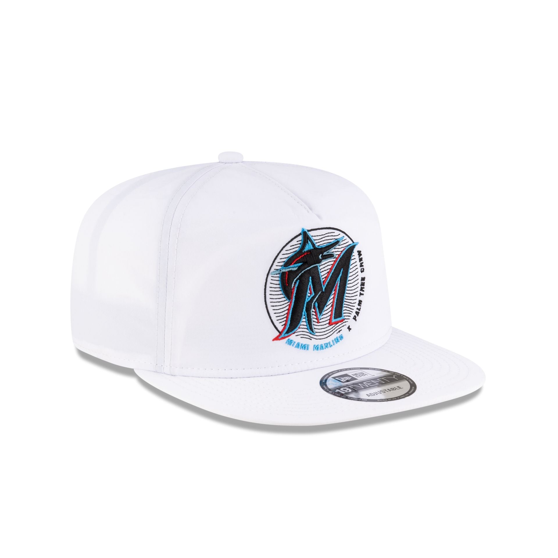 Palm Tree Crew x Miami Marlins Chrome White 19TWENTY Adjustable Hat - Image 3