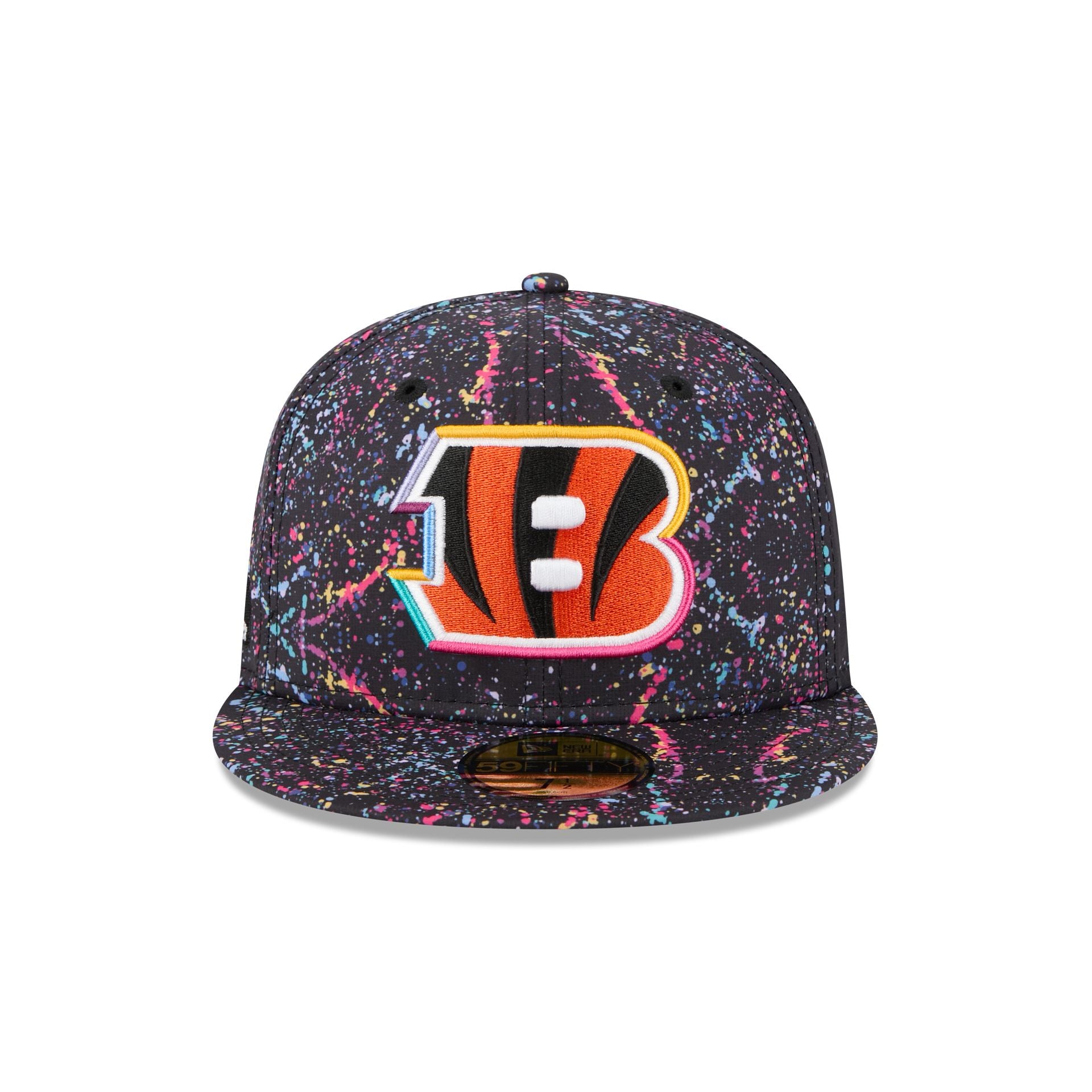 Cincinnati Bengals 2025 Crucial Catch 59FIFTY Fitted Hat - Image 2