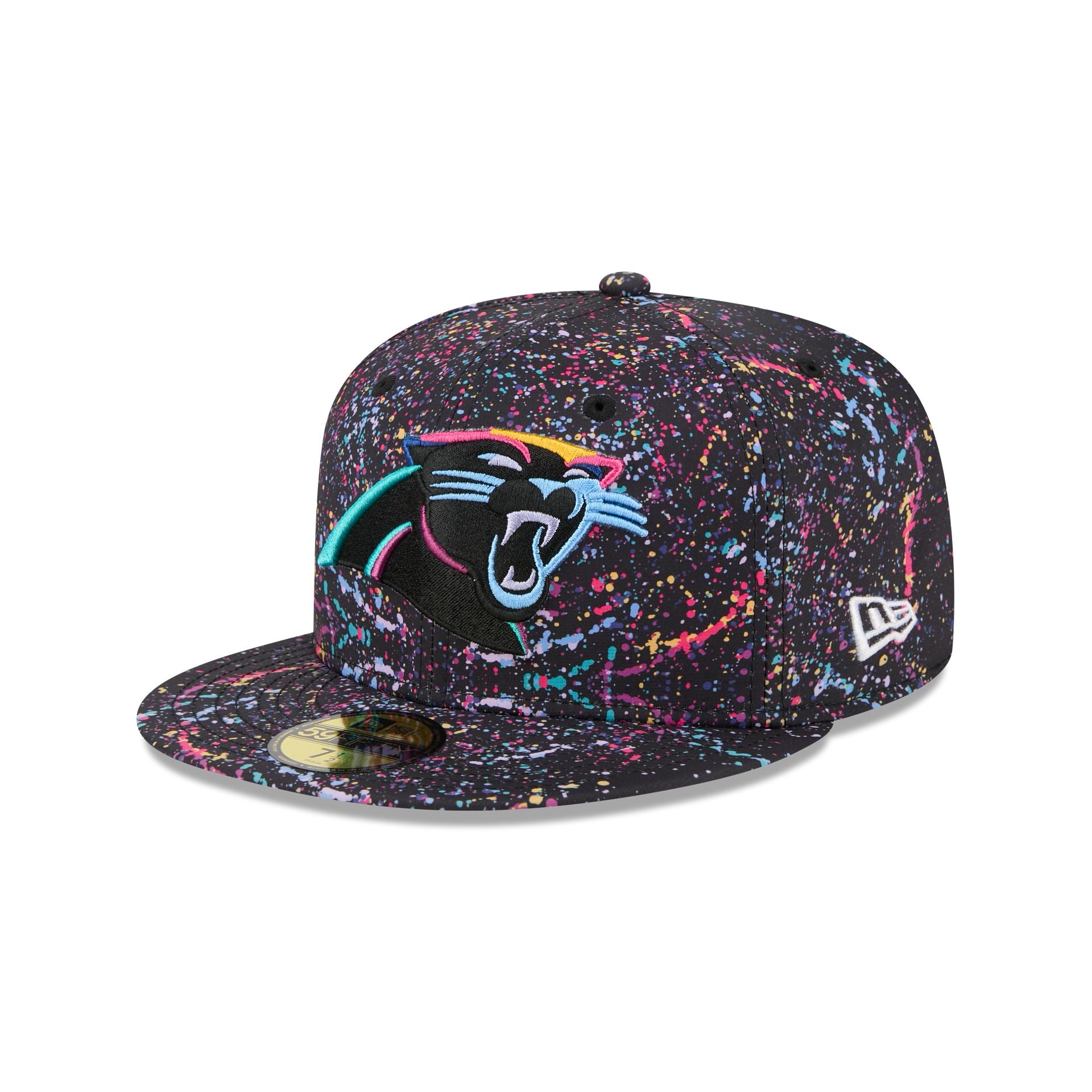 Carolina Panthers 2025 Crucial Catch 59FIFTY Fitted Hat - Image 3