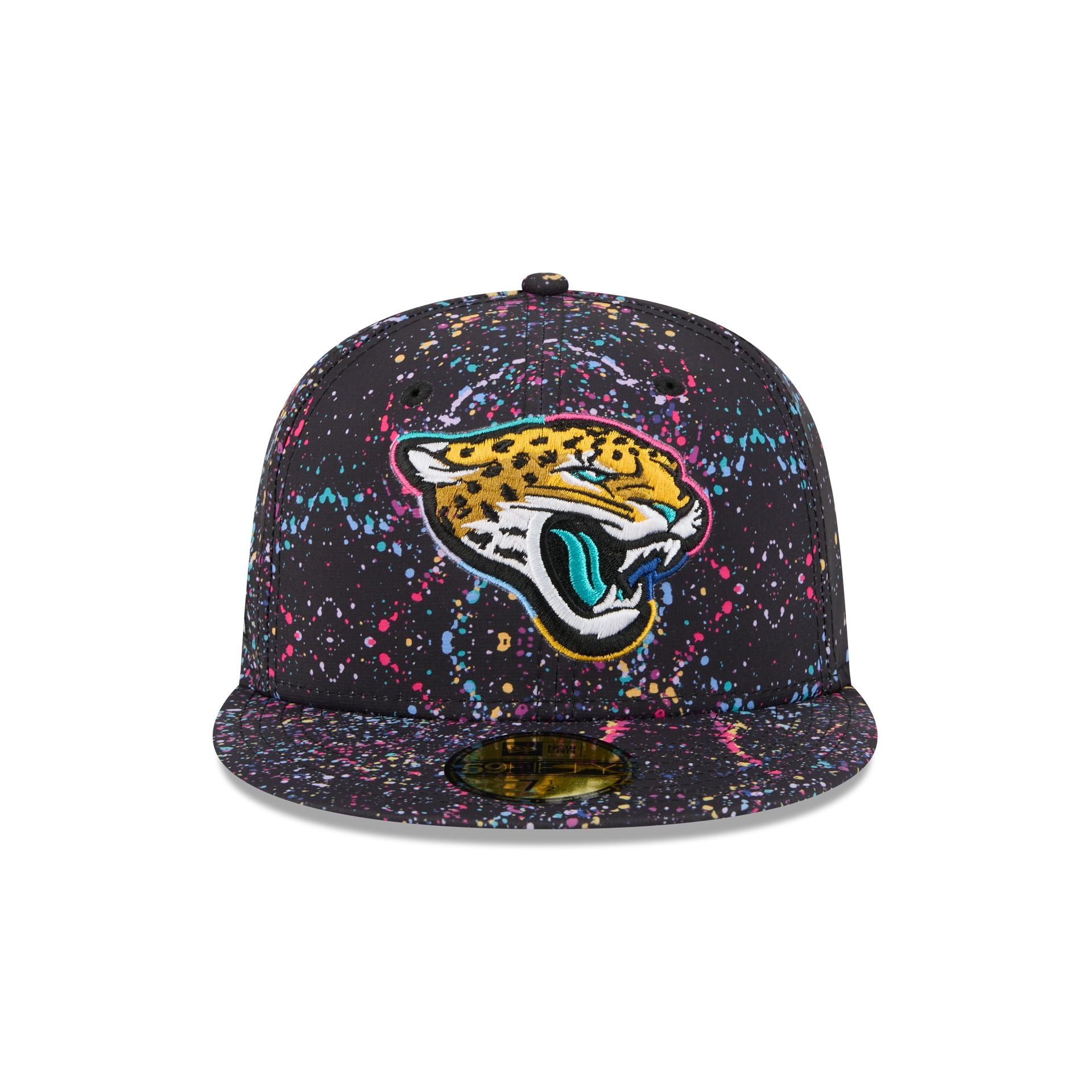 Jacksonville Jaguars 2025 Crucial Catch 59FIFTY Fitted Hat - Image 2