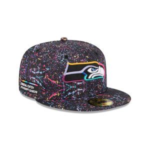Seattle Seahawks 2025 Crucial Catch 59FIFTY Fitted Hat