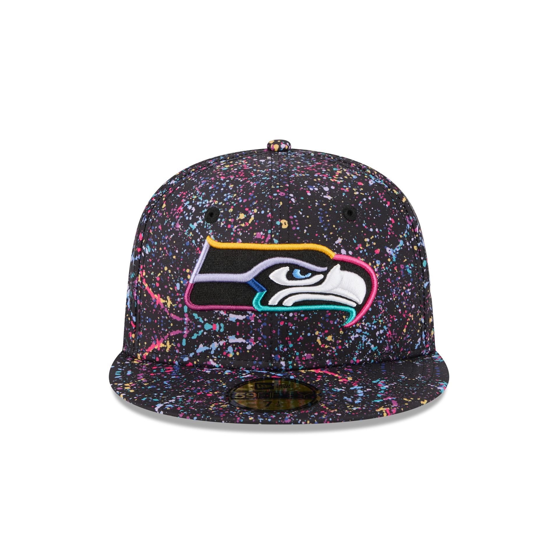Seattle Seahawks 2025 Crucial Catch 59FIFTY Fitted Hat - Image 2