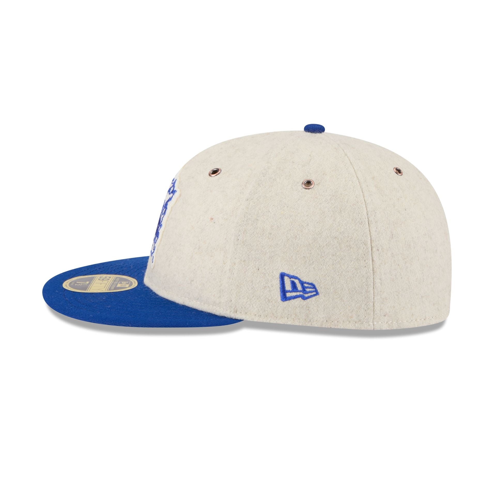 Duke Blue Devils College Vault Wool Letterman Retro Crown 59FIFTY Fitted Hat - Image 4