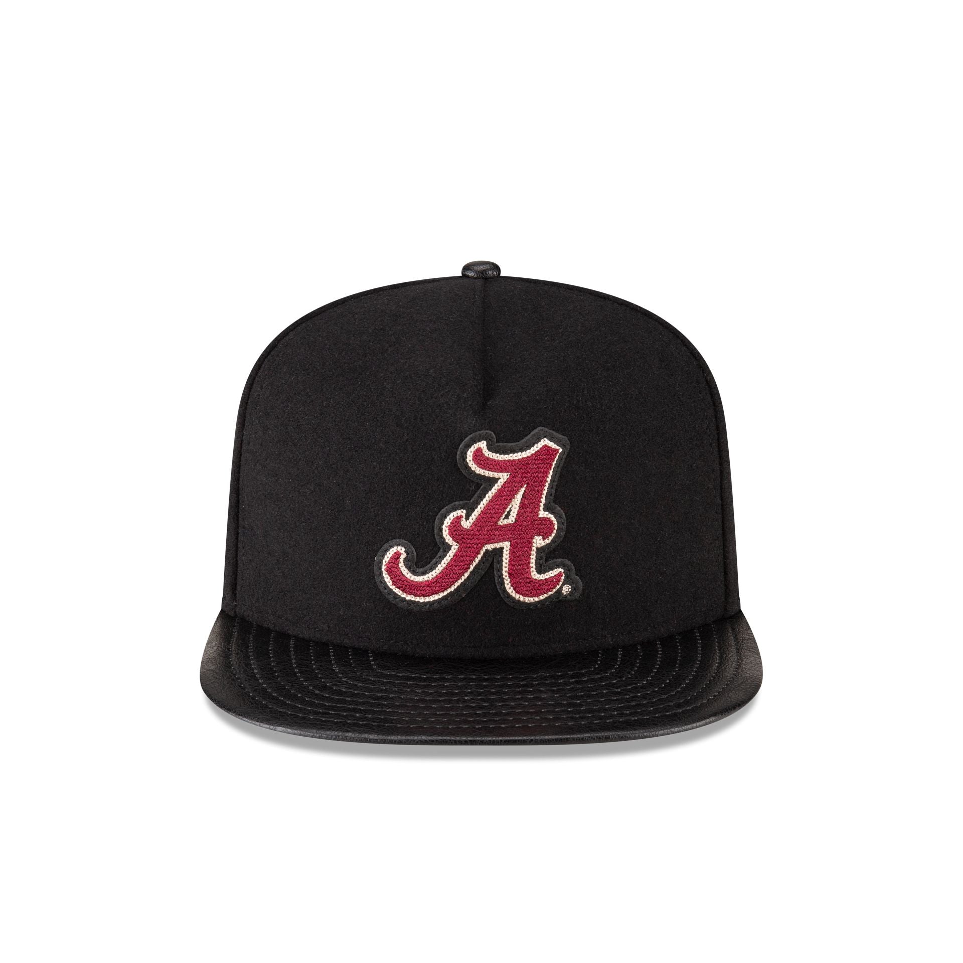 Alabama Crimson Tide Wool Letterman 9FIFTY A-Frame Snapback Hat - Image 2