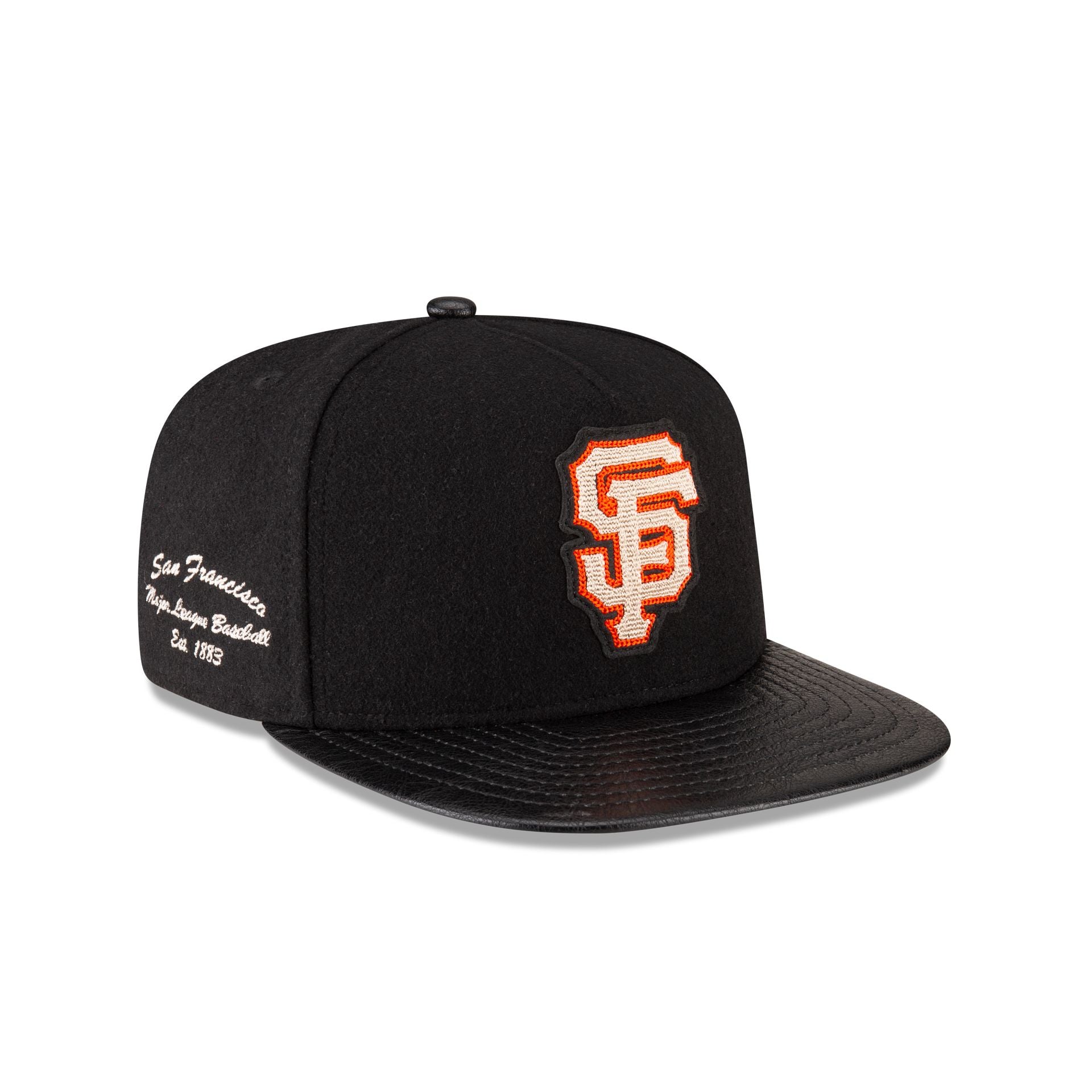San Francisco Giants Wool Letterman 9FIFTY A-Frame Snapback Hat