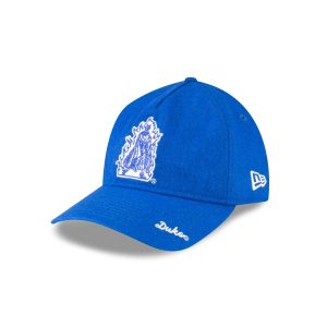 Duke Blue Devils College Vault Wool Letterman 9TWENTY A-Frame Adjustable Hat Adjustable Hat