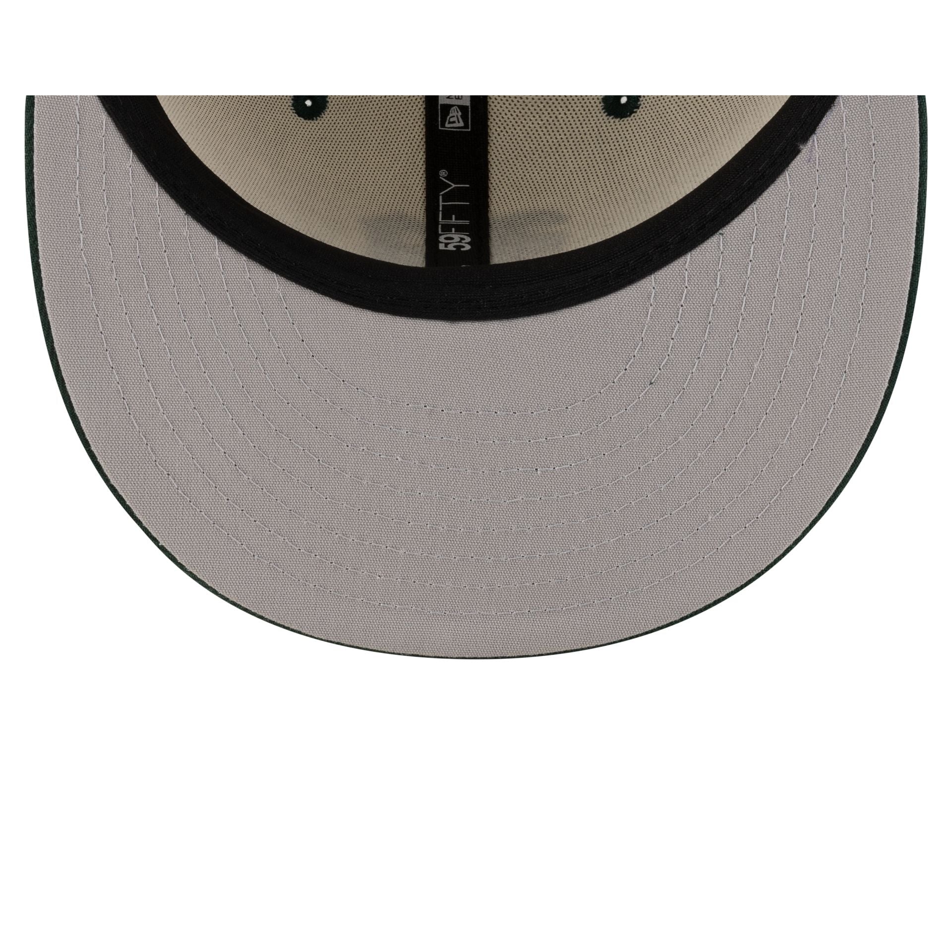 Miami Hurricanes Alt Chrome White 59FIFTY Fitted Hat - Image 7