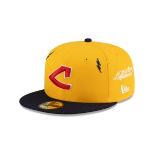 Diet Starts Monday x Cleveland Guardians Lightening Bolts 59FIFTY Fitted Hat