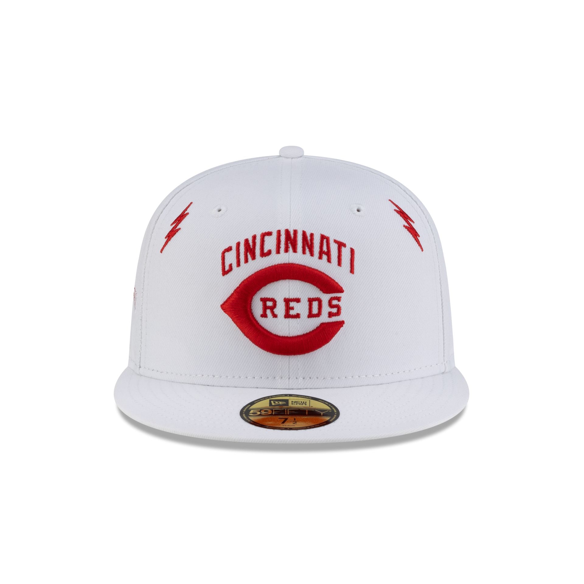 Diet Starts Monday x Cincinnati Reds Lightening Bolts 59FIFTY Fitted Hat - Image 2