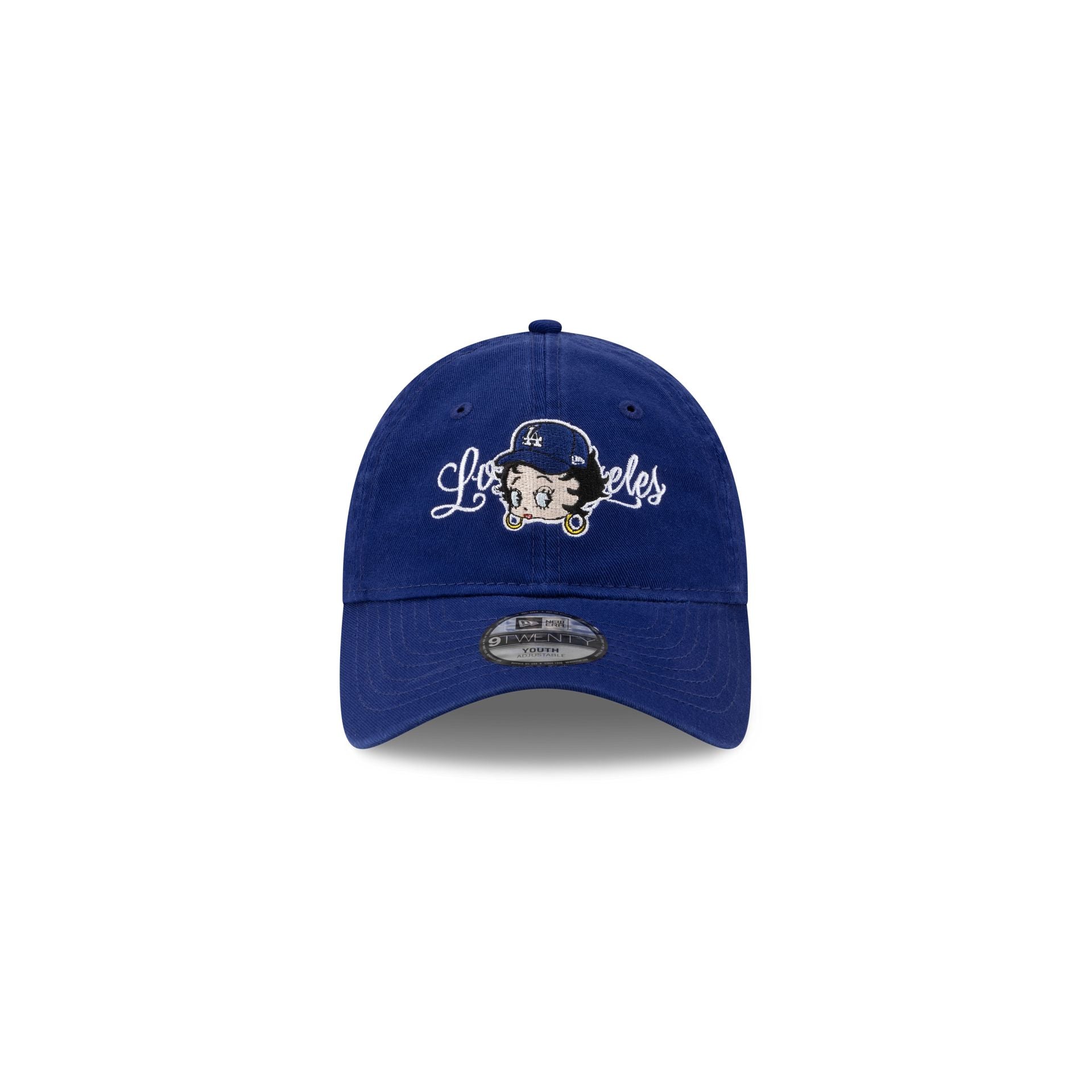 Bella Doña x Betty Boop x Los Angeles Dodgers Kids 9TWENTY Adjustable Hat - Image 2