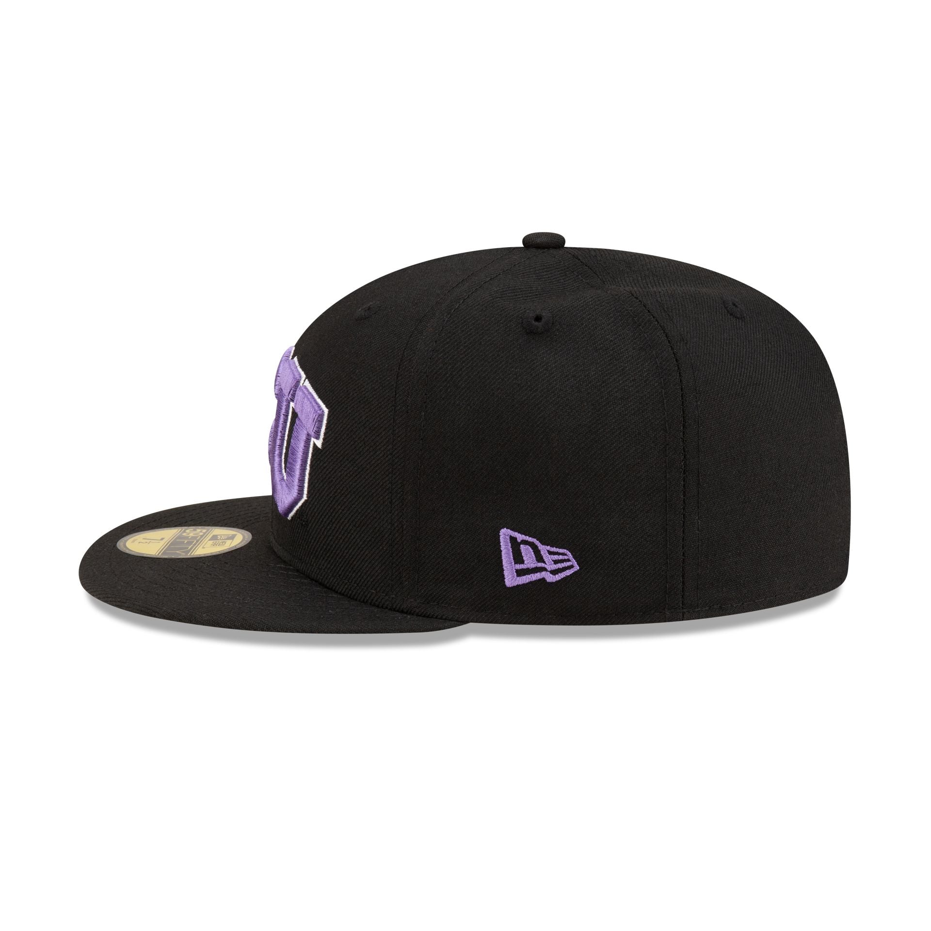 TCU Horned Frogs Black 59FIFTY Fitted Hat - Image 4
