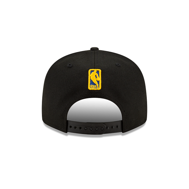 Golden State Warriors Basic Black 9FIFTY Snapback Hat - Image 6